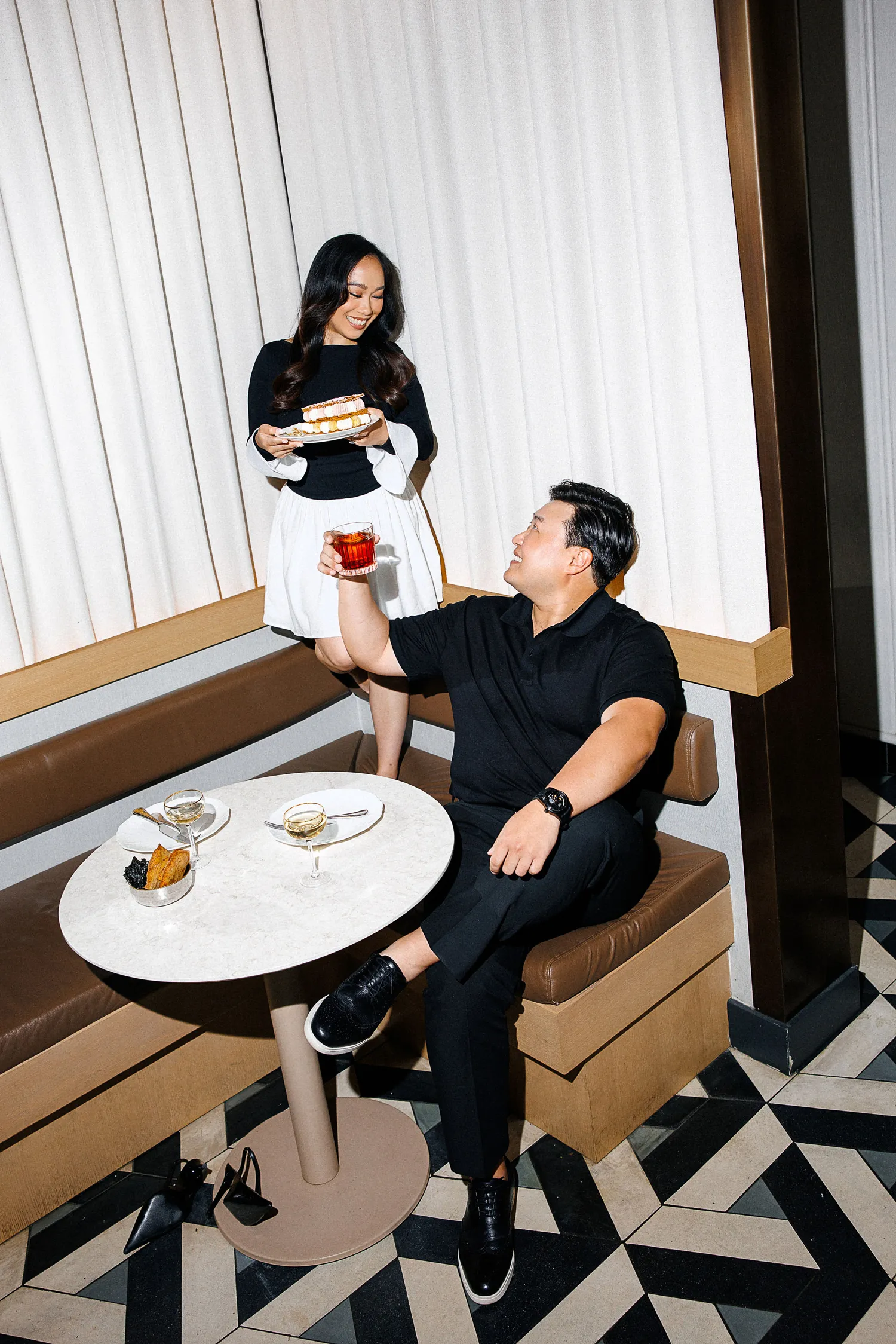 Editorial engagement photo