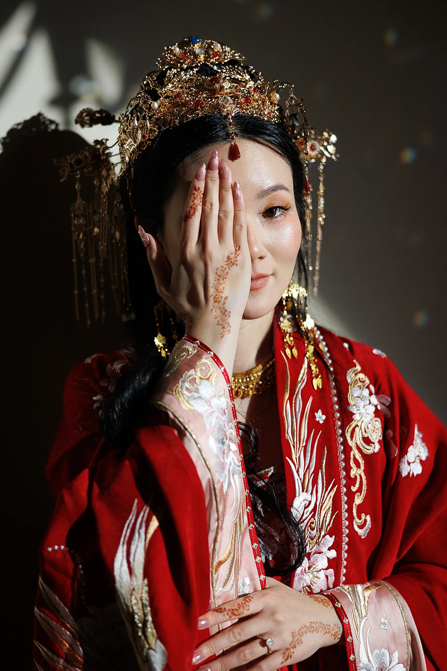 Editorial photo of asian bride