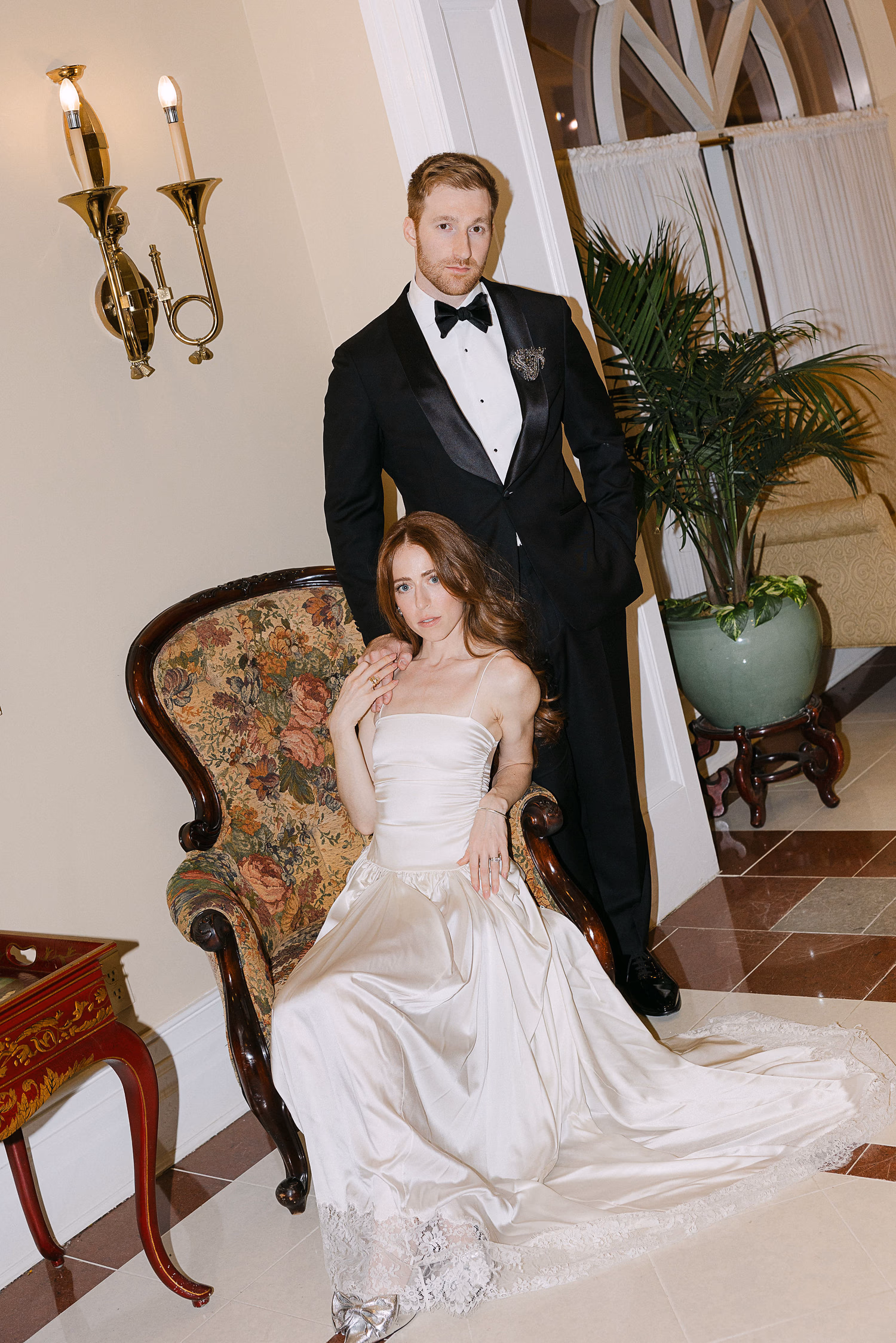 Magazine-like couple photo at Queens Landing Hotel