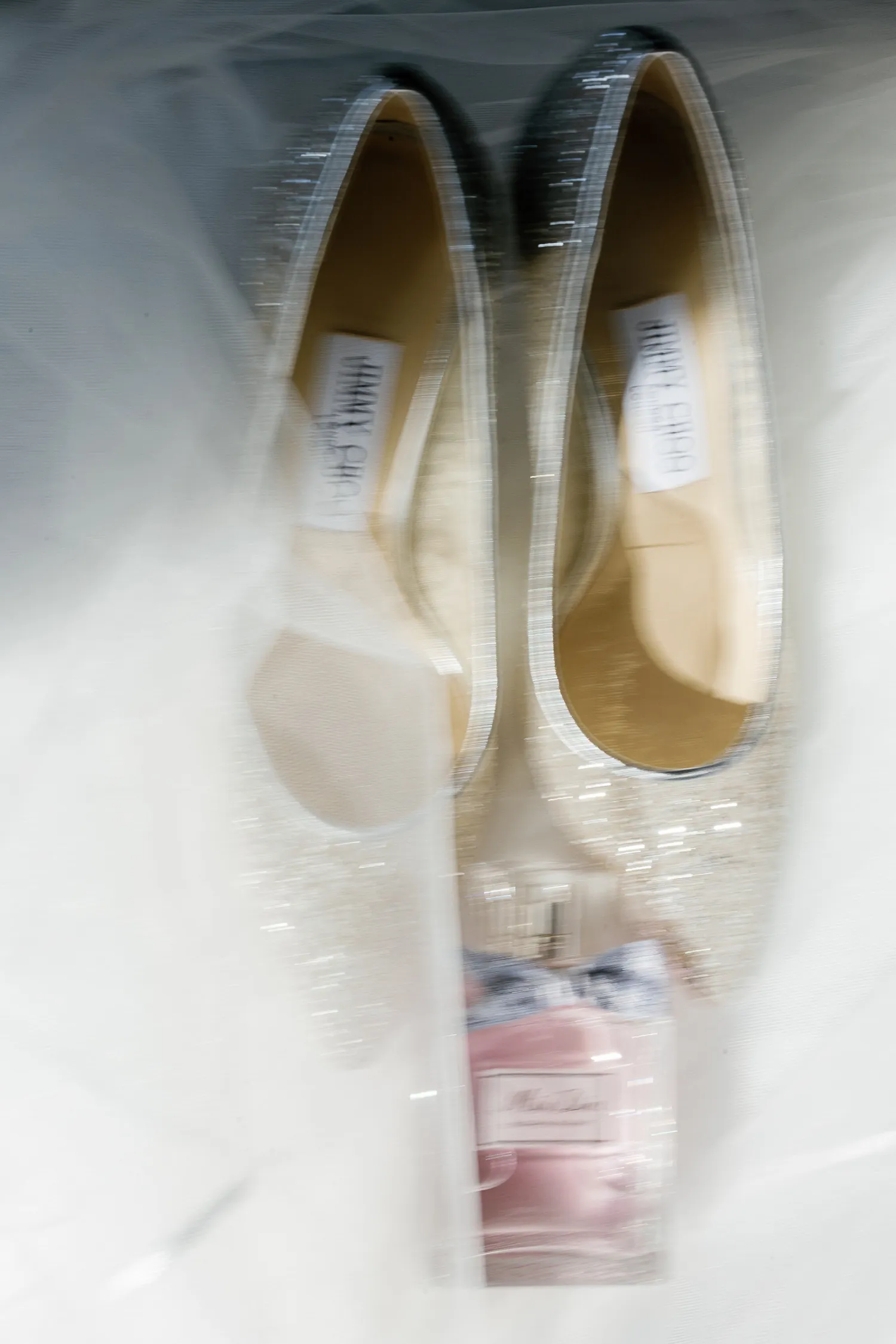 Modern photo of wedding shoes