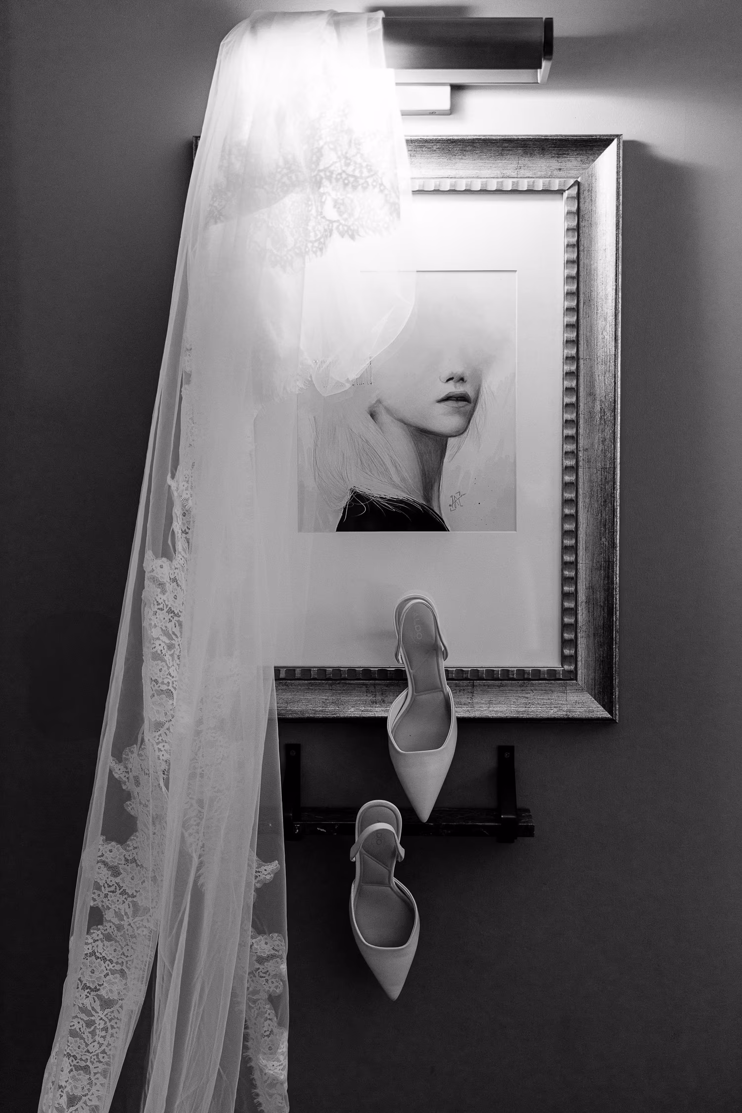 Stylish wedding details