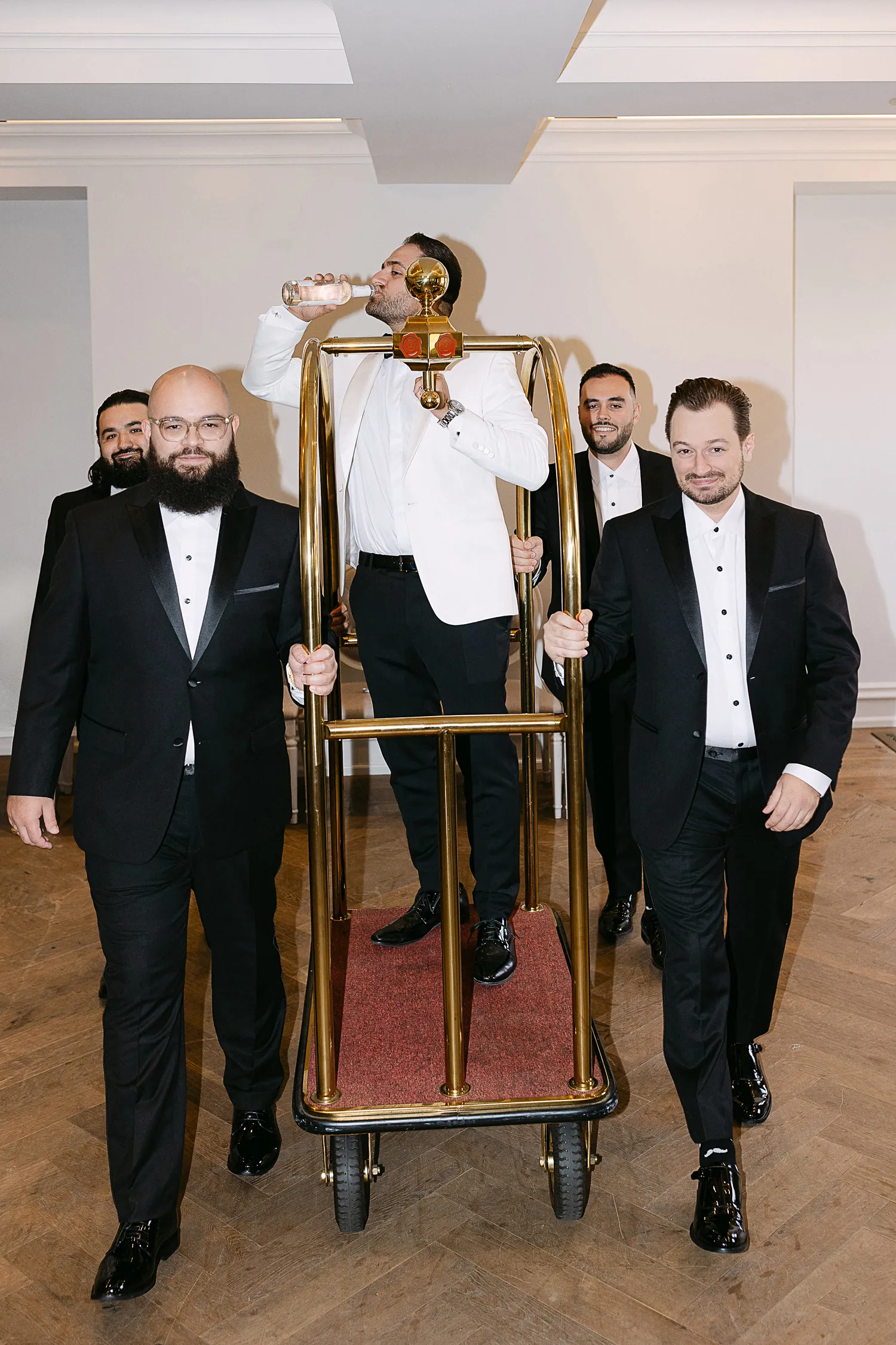 Groomsmen at Arlington Estate