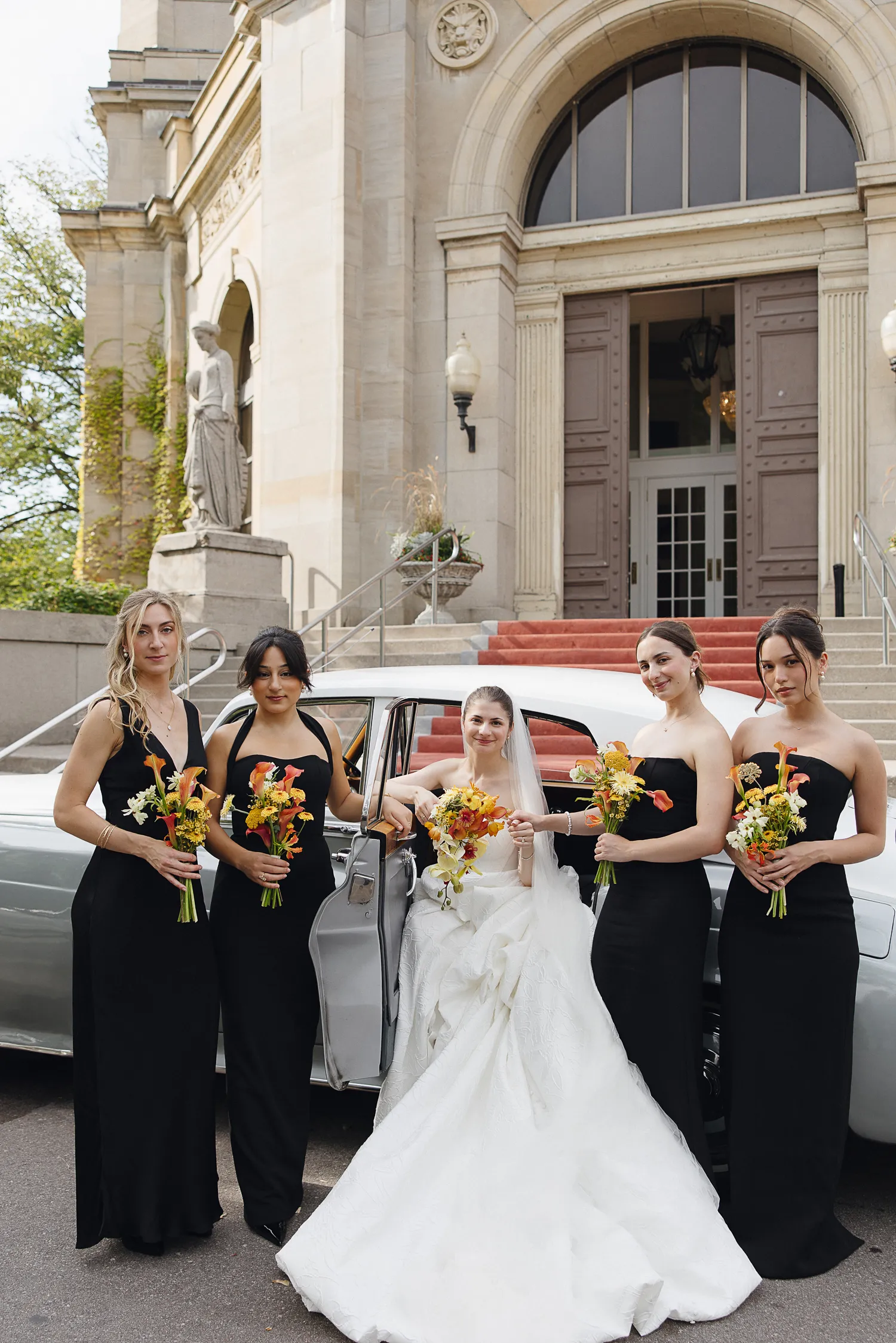 Bridal party portrait at Liberty Grand | Toronto