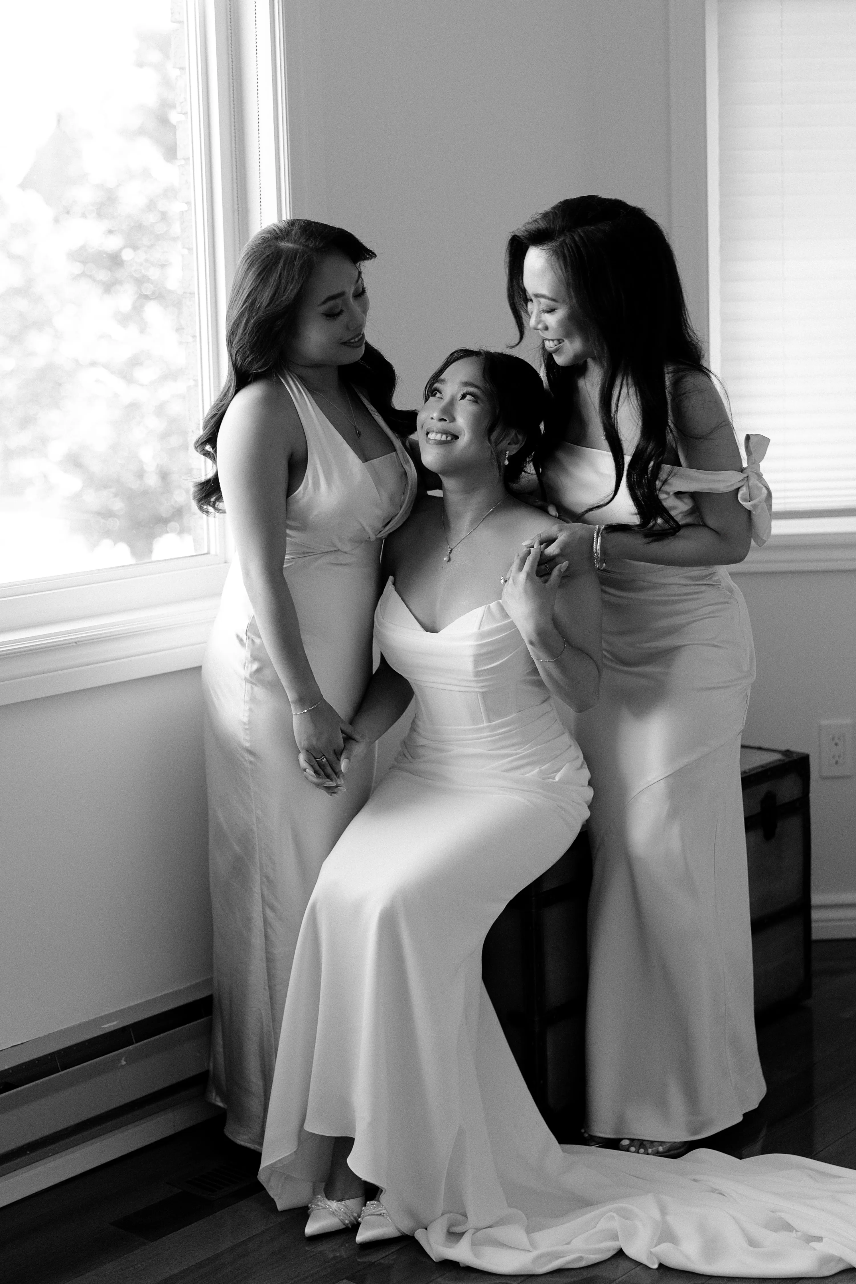 Getting ready photo at home