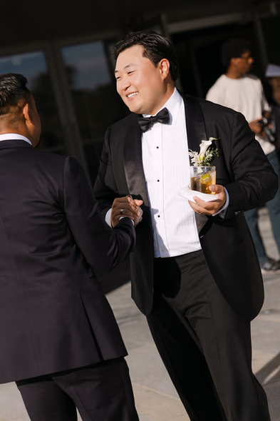 Party at Aga Khan Museum wedding