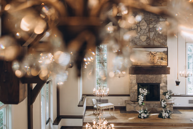 Ancaster Mill wedding venue interior