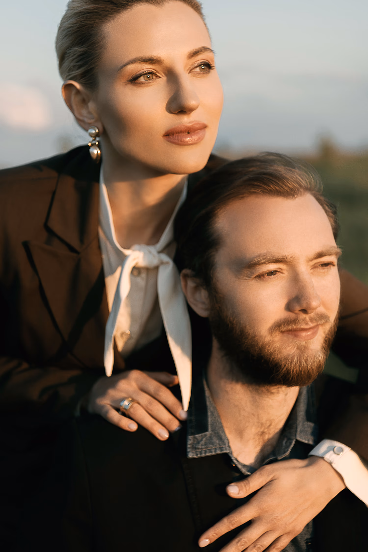 Scenic pre-wedding photography at Blue Mountain