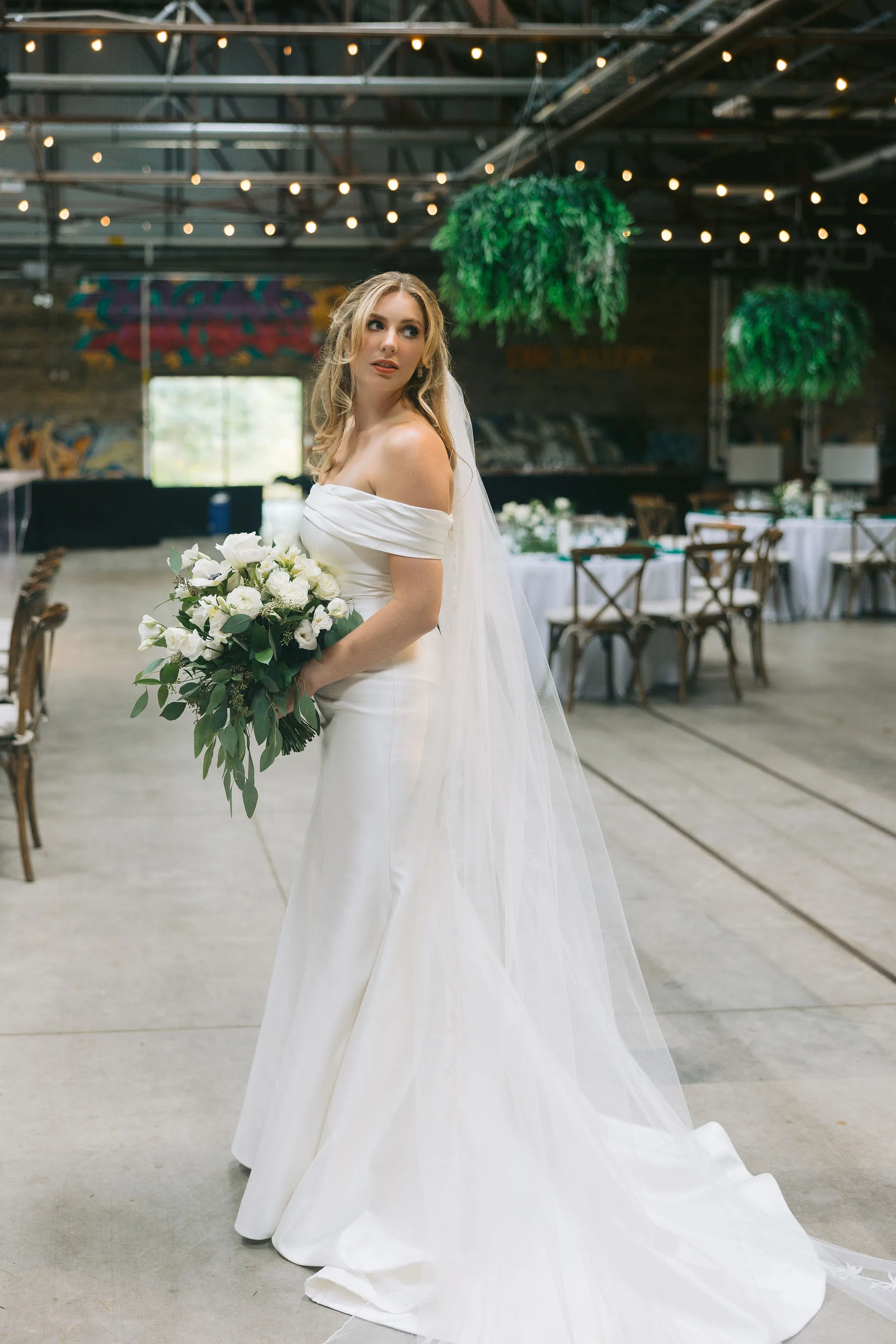Wedding photography at Evergreen Brick Works 