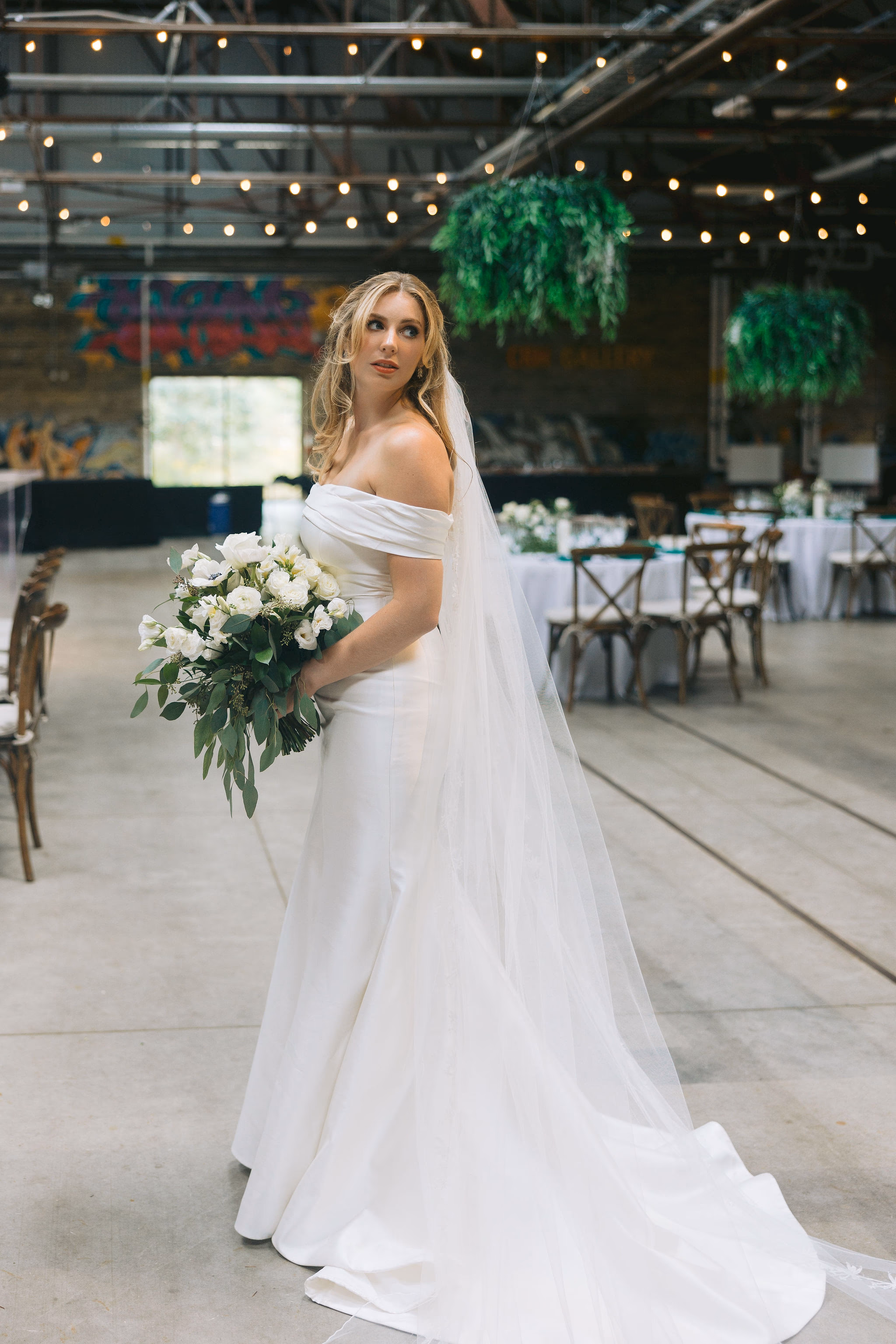 Wedding photography at Evergreen Brick Works 