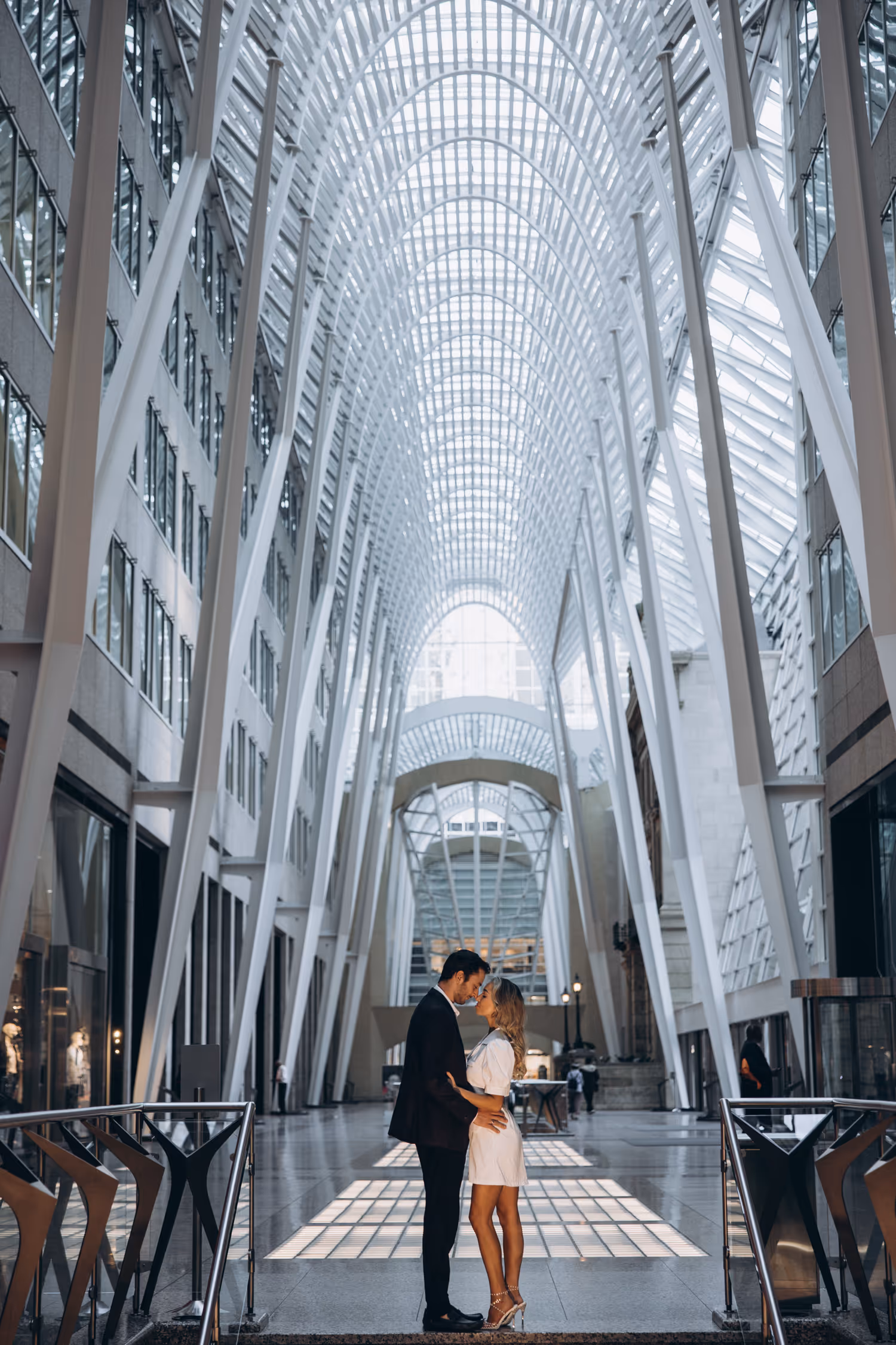 Brookfield Place Engagement Photography