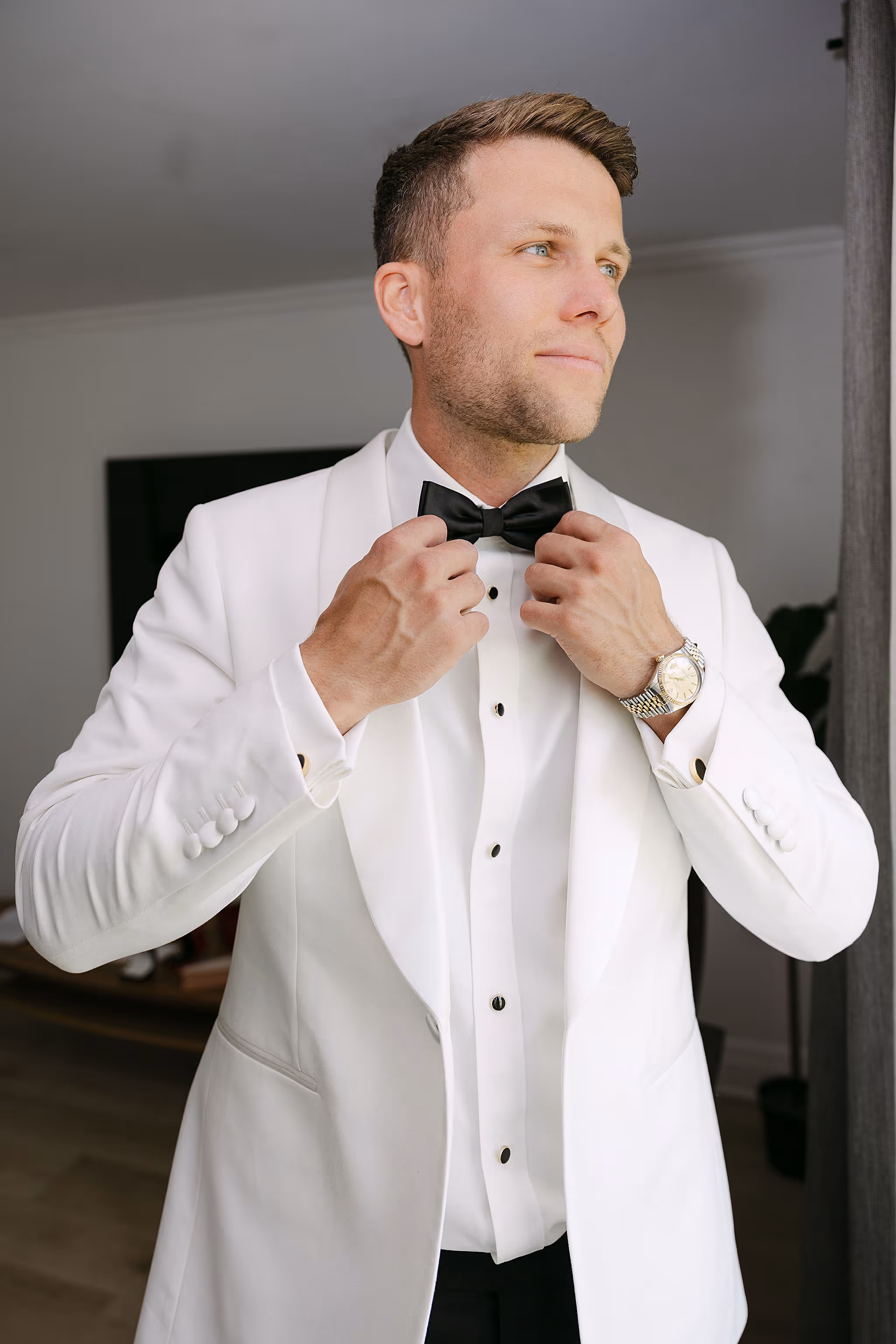 portrait of the groom