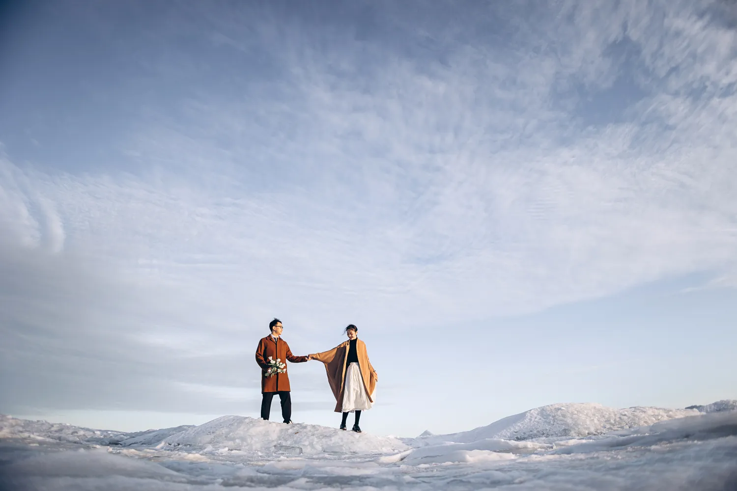 Cherry beach couple photo