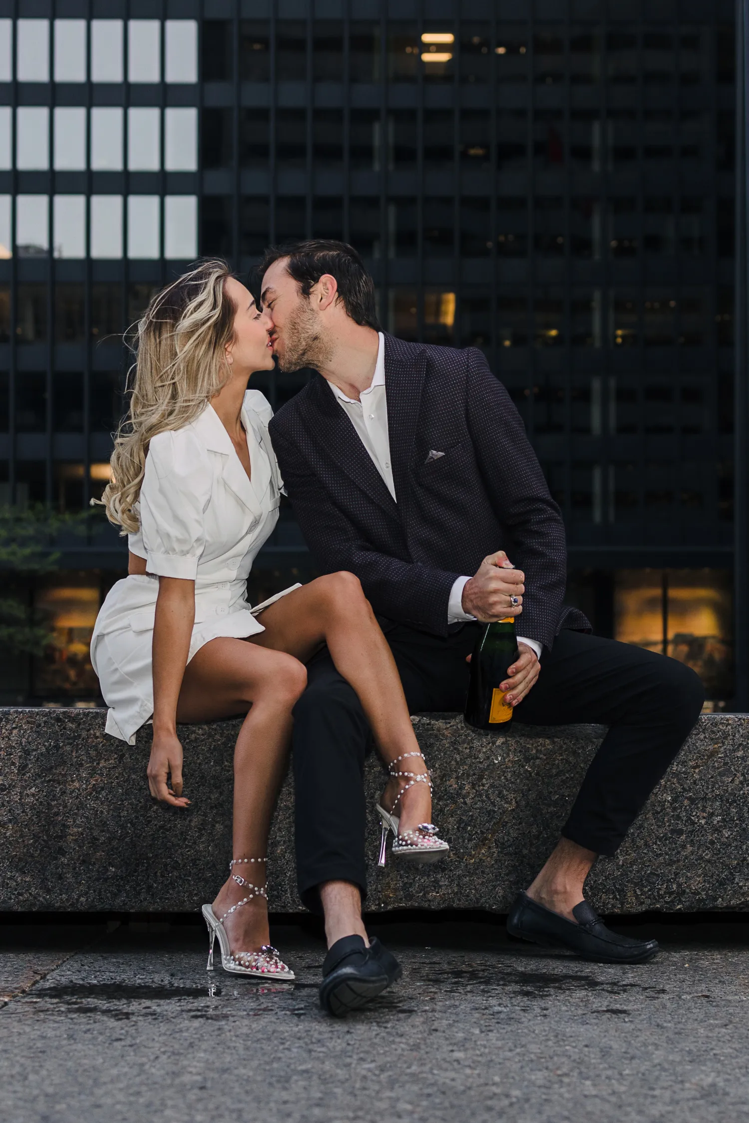 engagement urban photoshoot