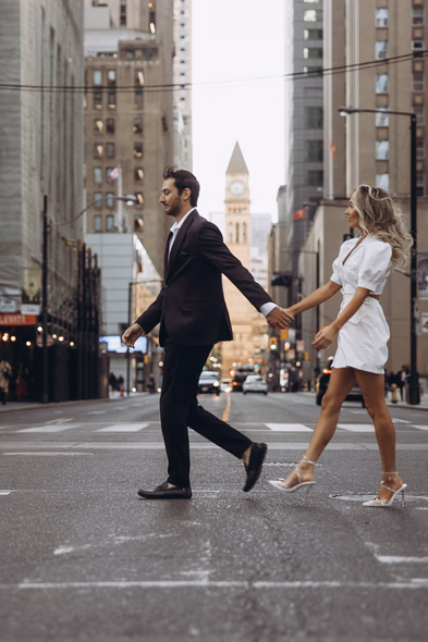urban Toronto engagement shoot