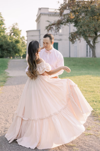 Dundurn castle couple photography