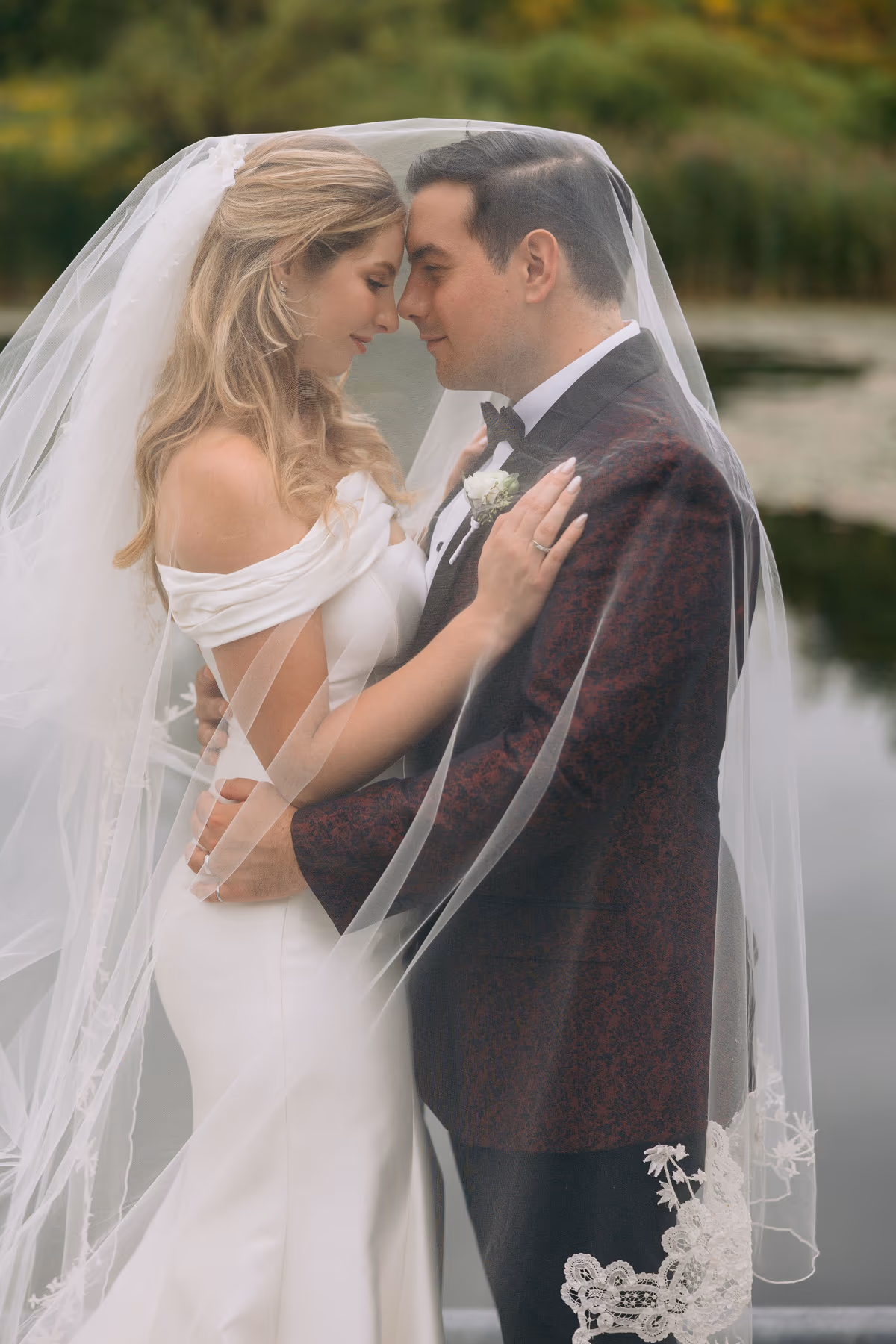 Elegant Evergreen Brickworks Wedding Photography
