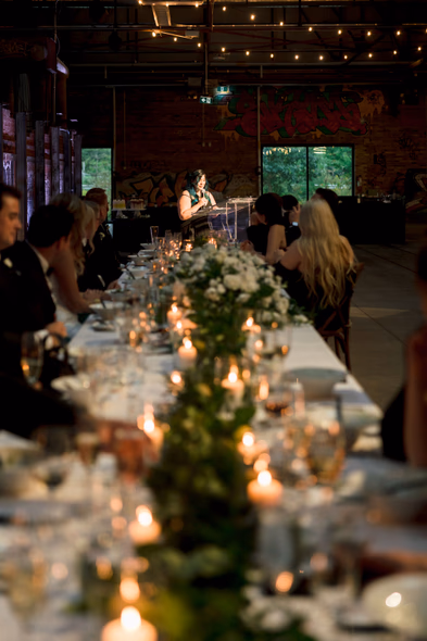 wedding photo of guests