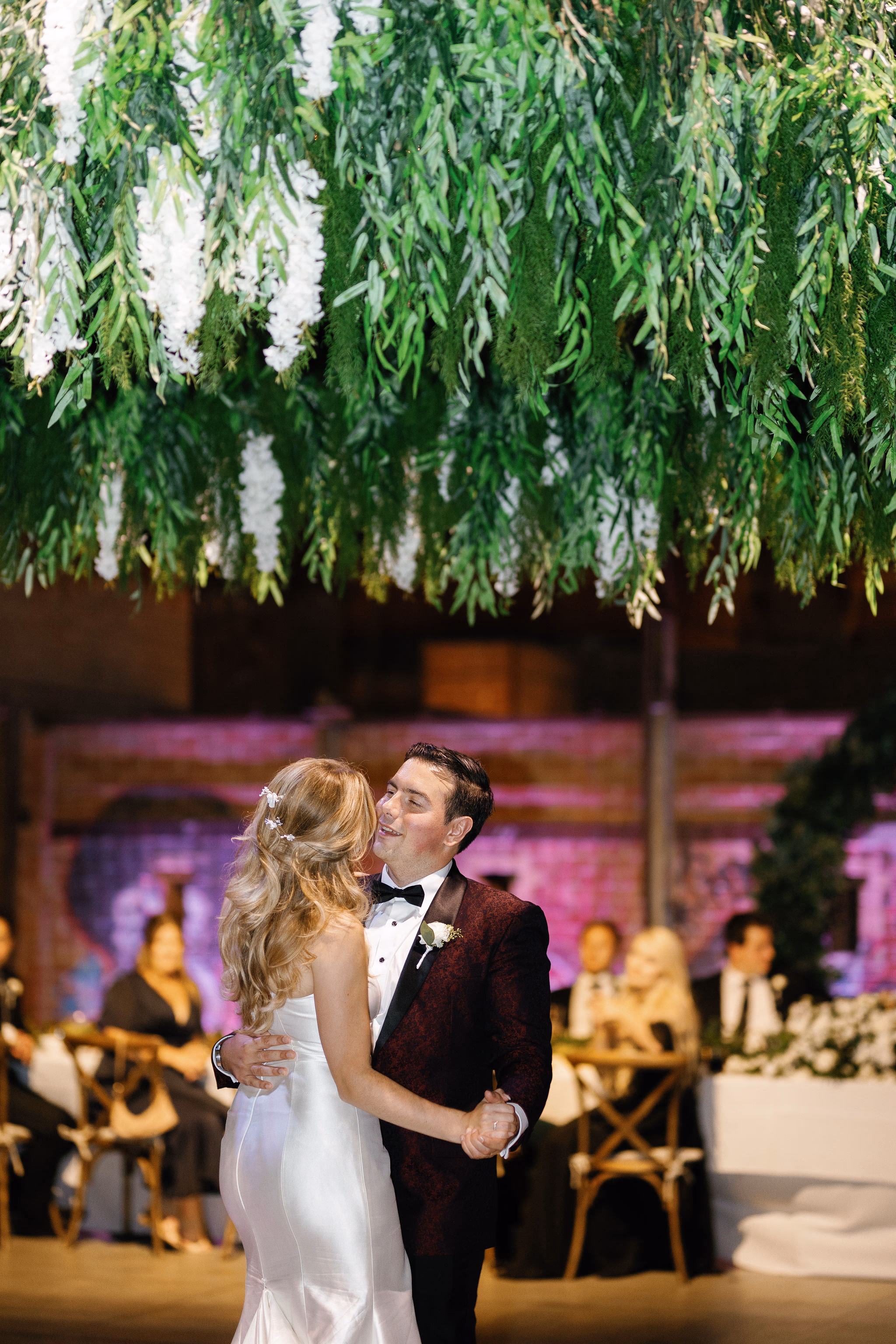 first dance at Evergreen Brickworks