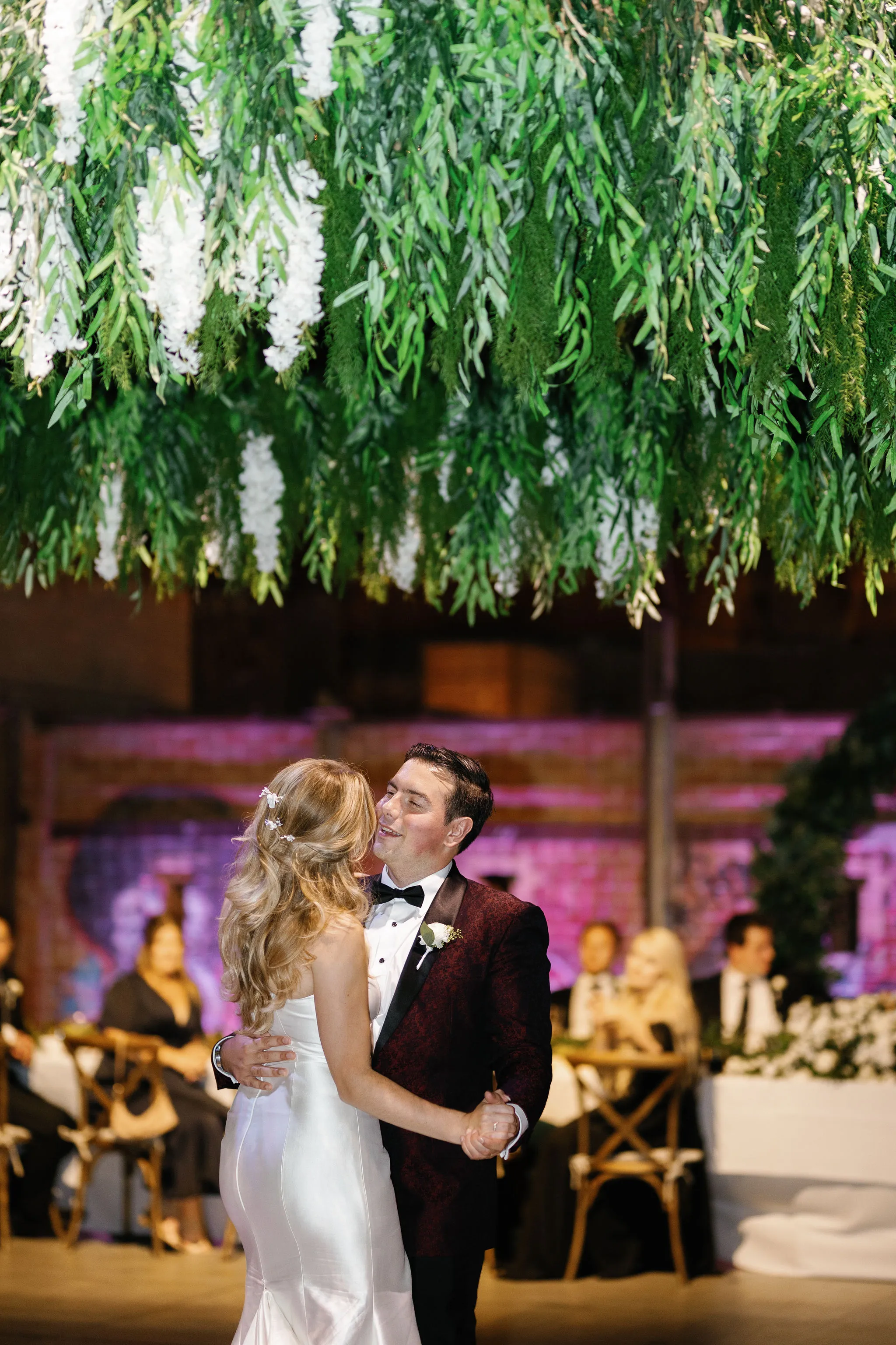 first dance at Evergreen Brickworks