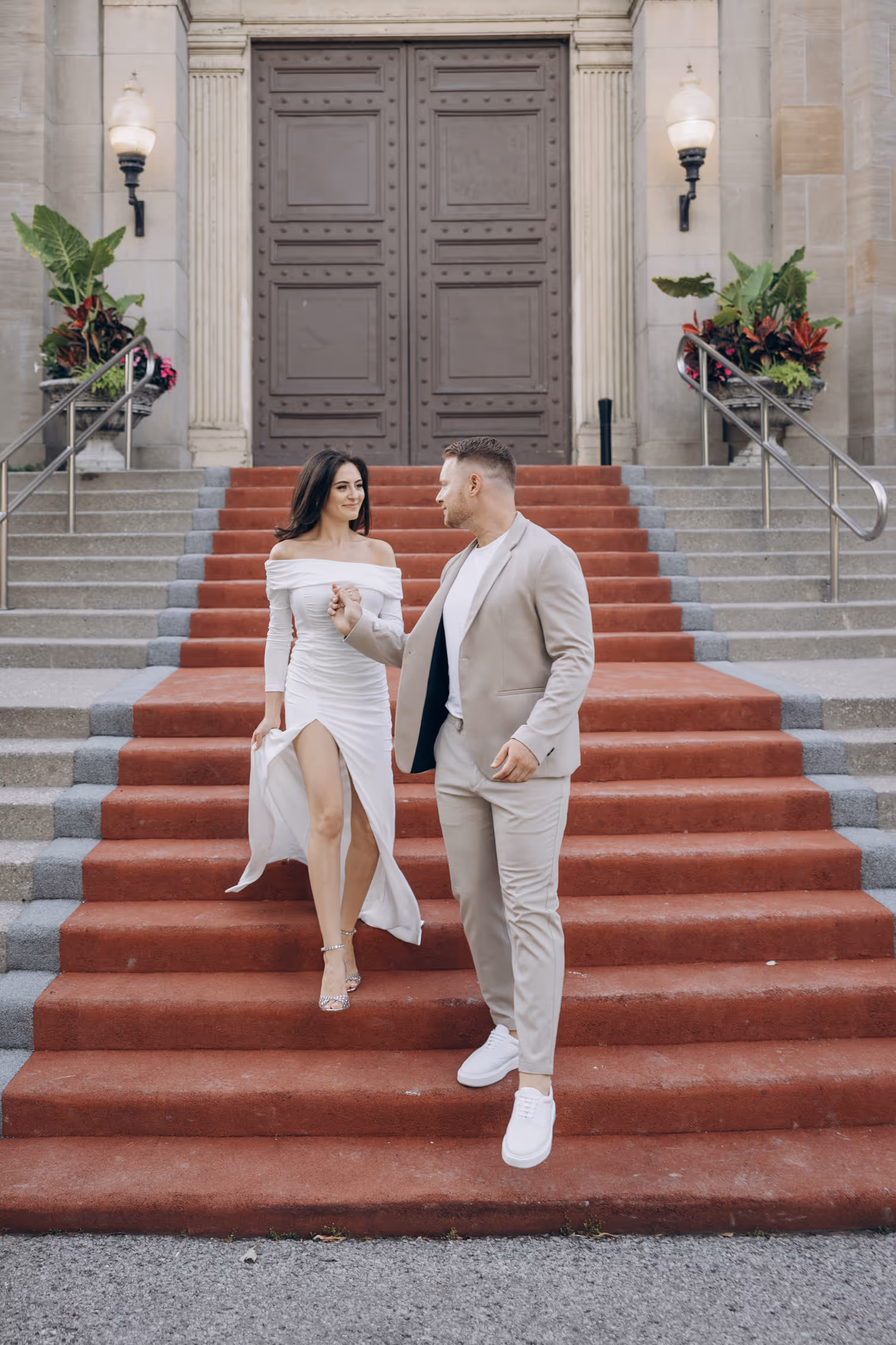 Exhibition Place Engagement Photo