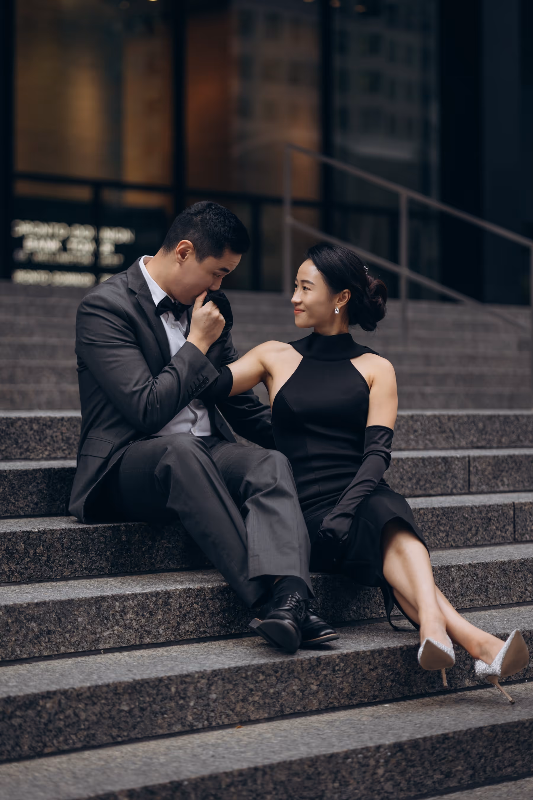 Financial district Engagement Photography