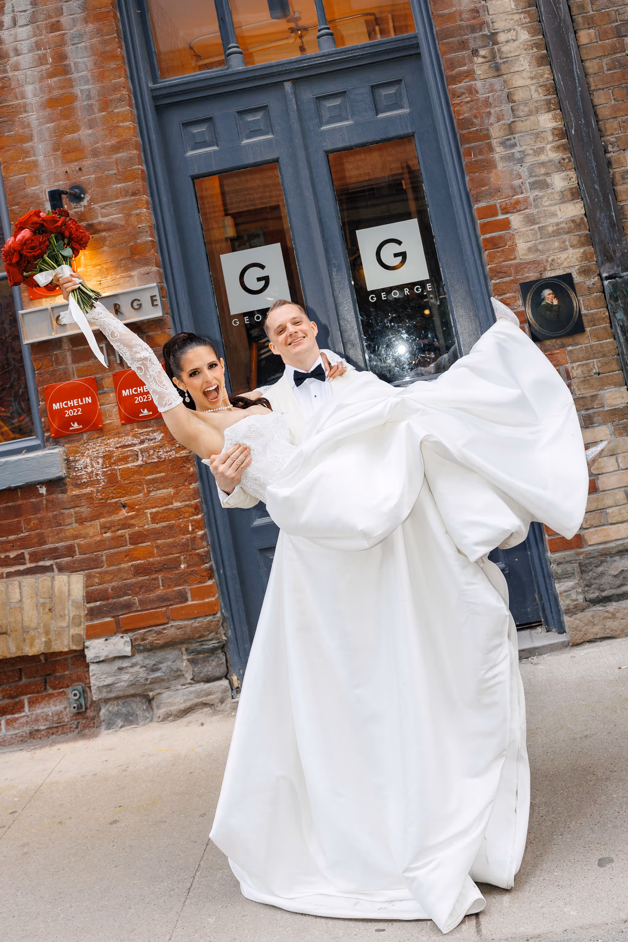 wedding at george restaurant Toronto