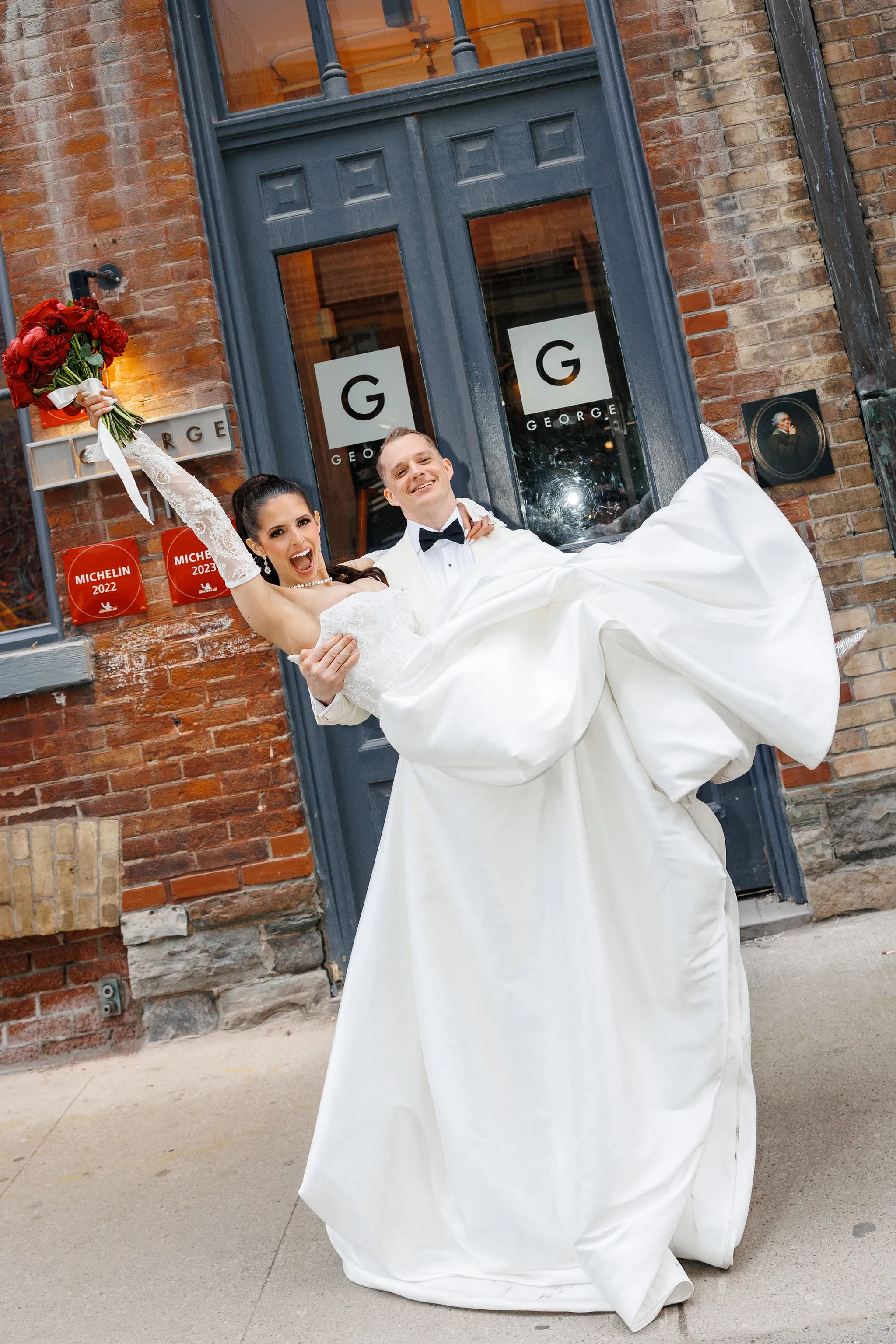 wedding at george restaurant Toronto