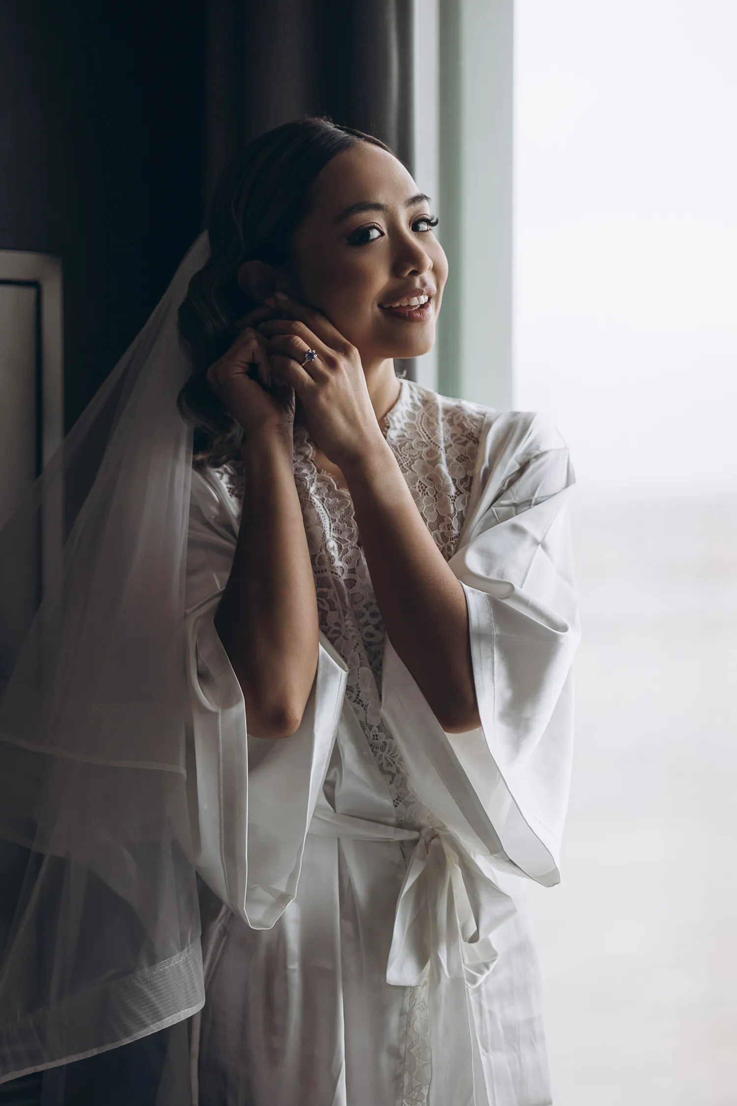 portrait of the bride