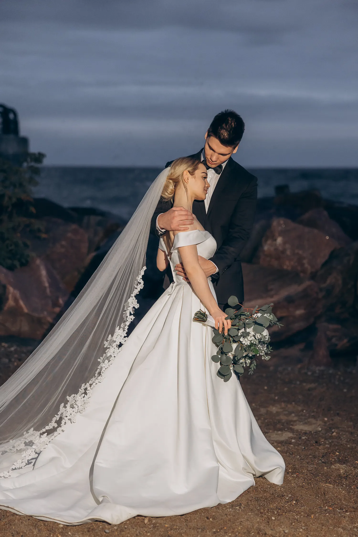 RC Harris Treatment Plant wedding picture