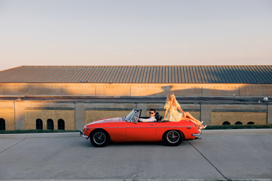 engagement photo at R.C Harris Water Treatment Plant
