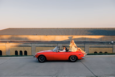 engagement photo at R.C Harris Water Treatment Plant