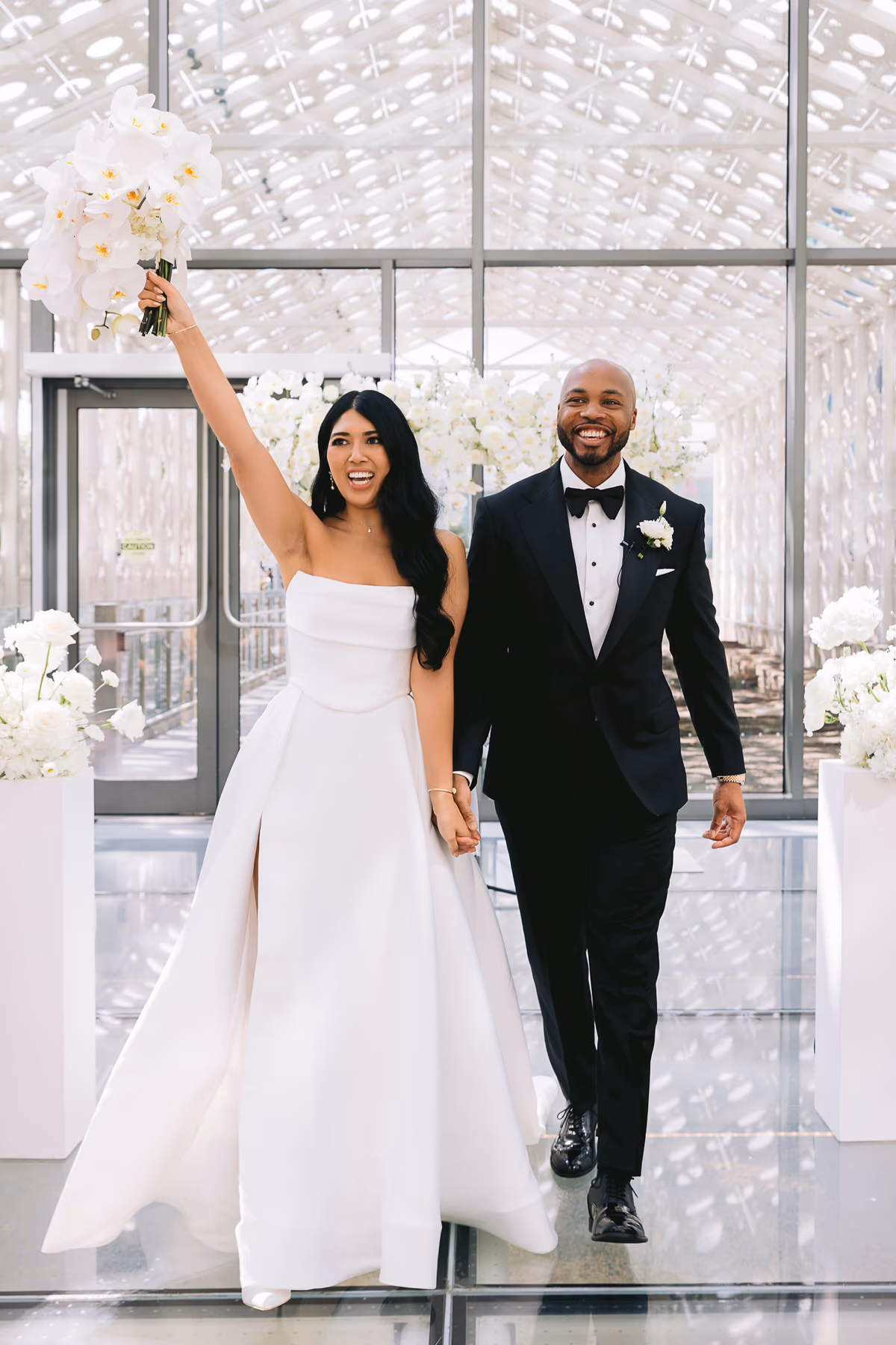 Modern wedding photography at Hotel X