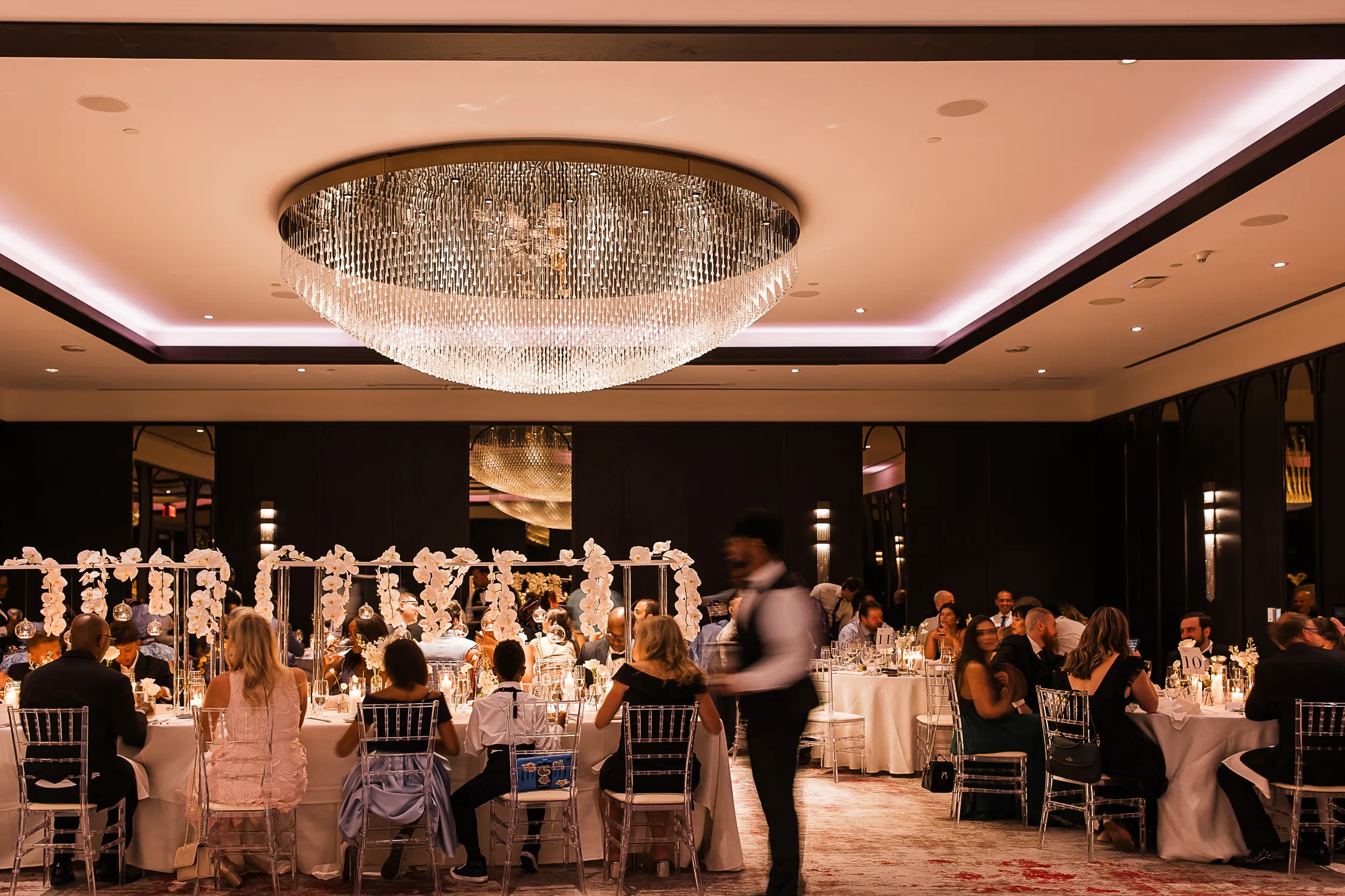 wedding ballroom at Hotel X 
