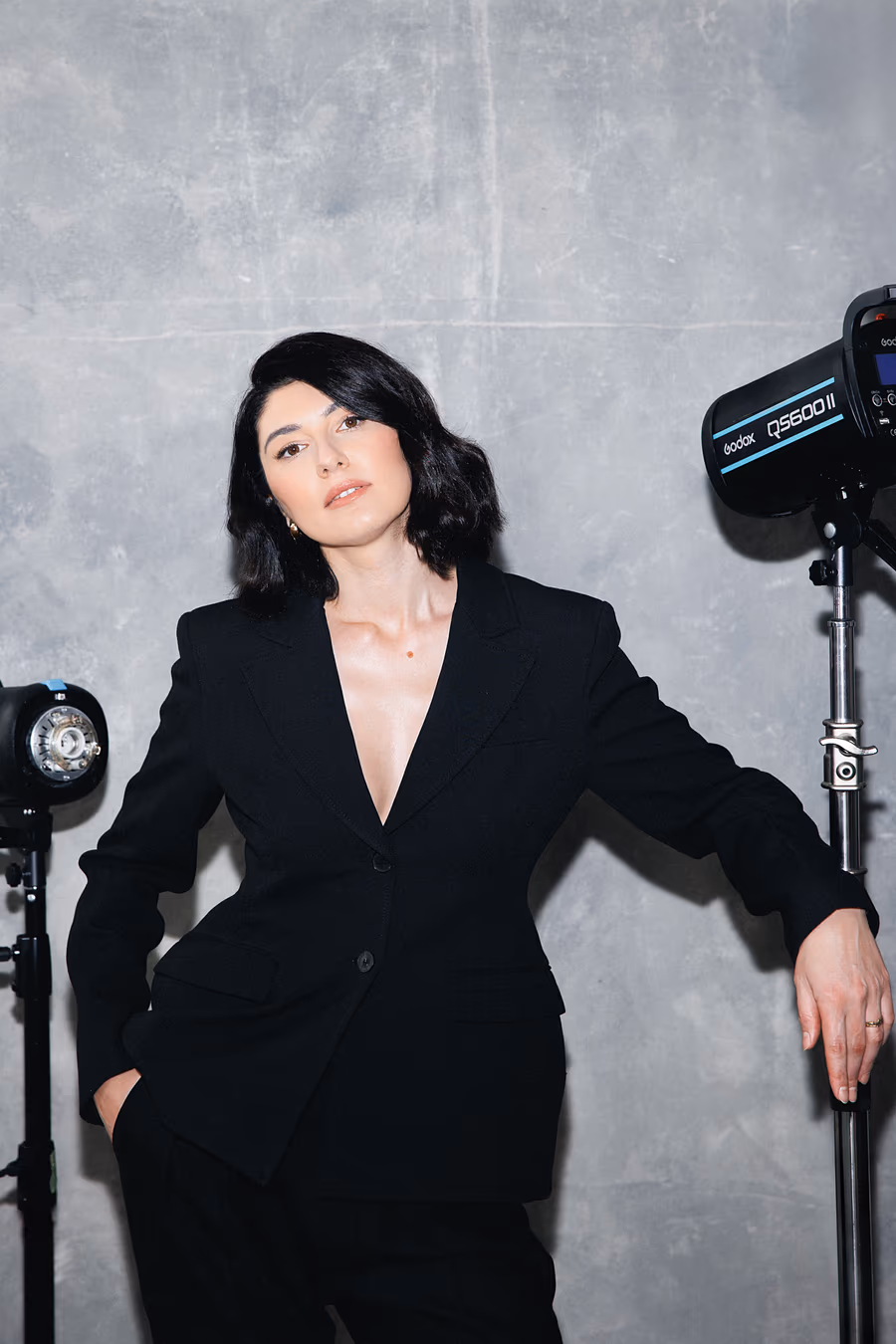 Portrait of Inga, founder of Astora Studio