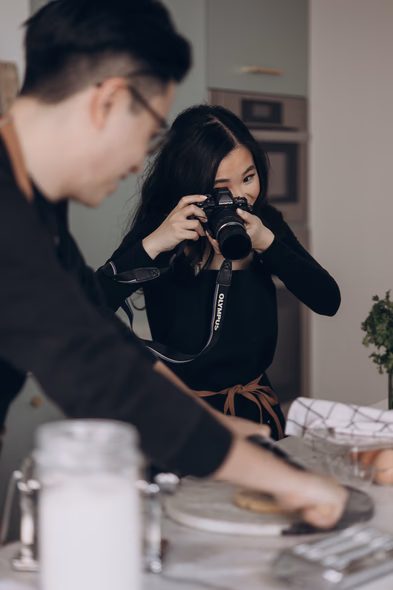 unique cooking engagement shoot ideas