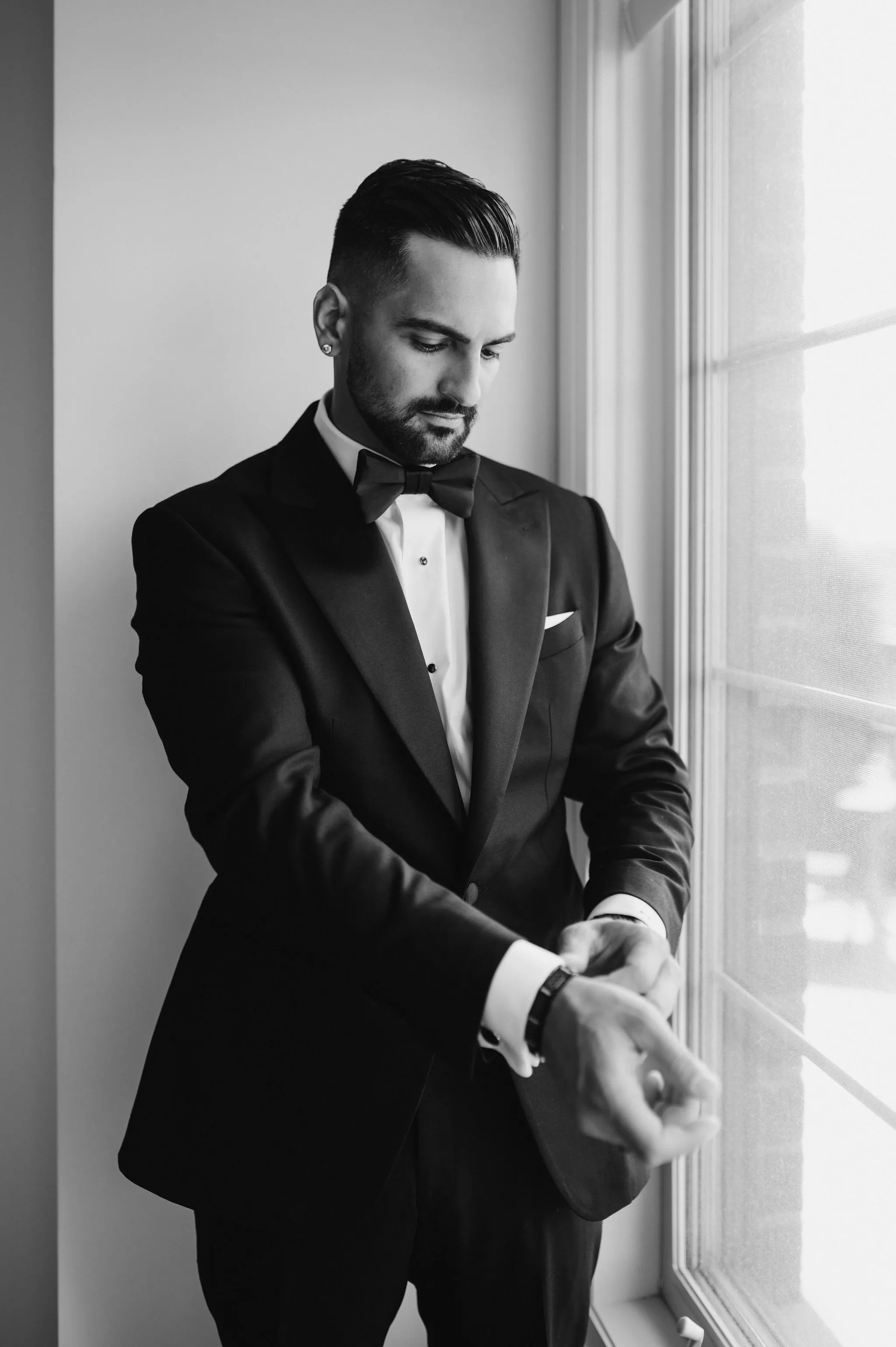 hotel makeup getting ready photo