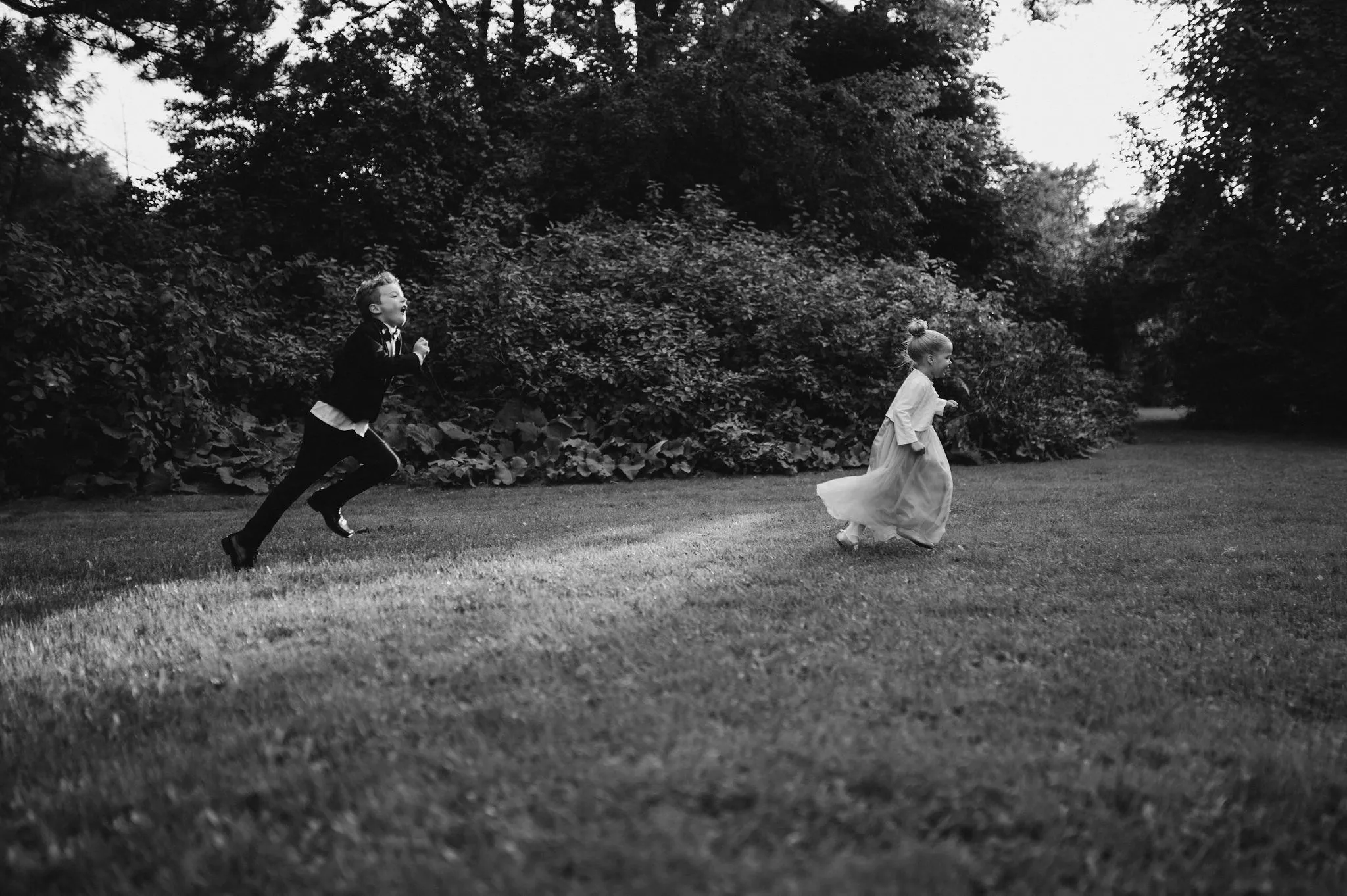 harding waterfront estate wedding run