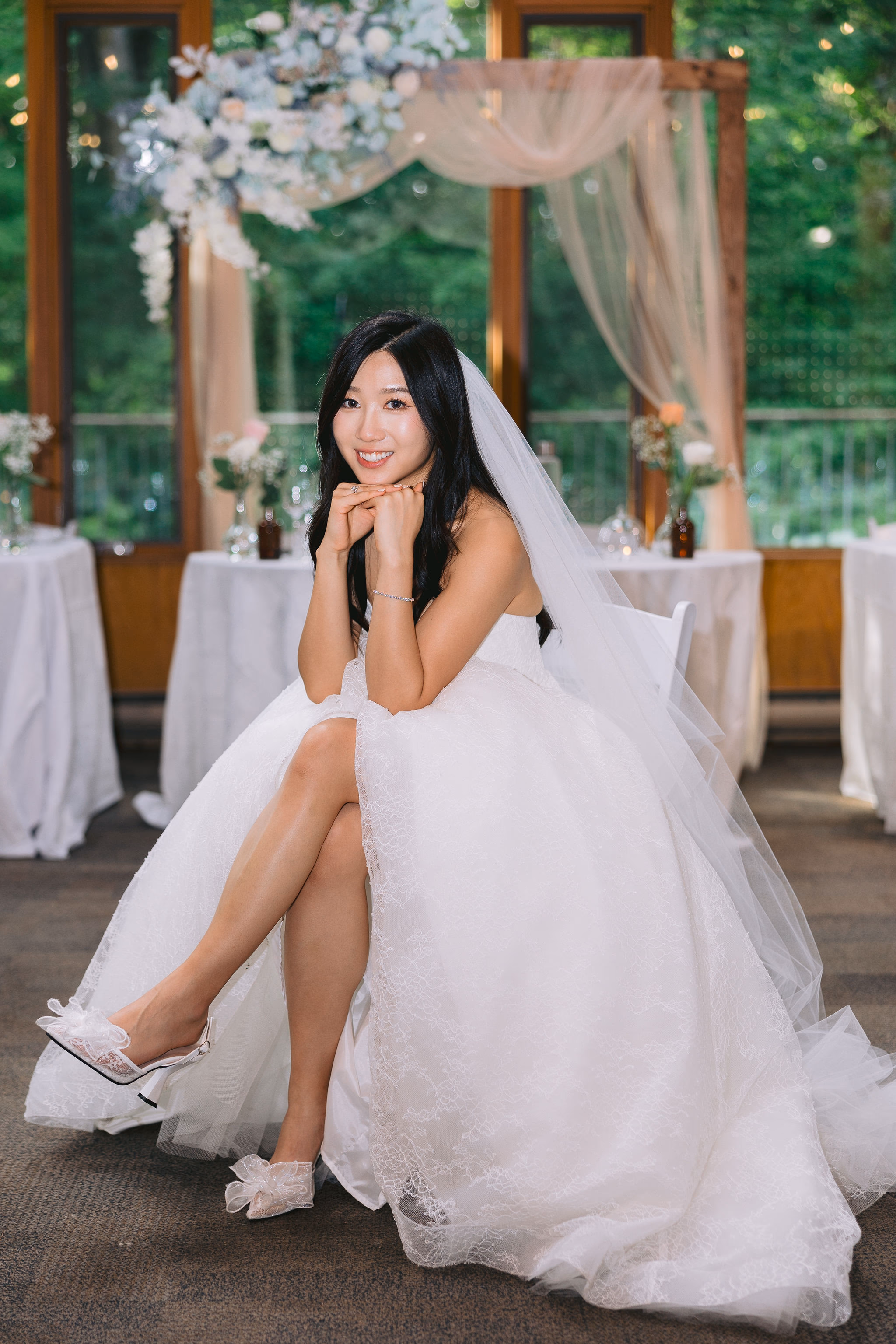 Emotional Kortright Centre  wedding photo