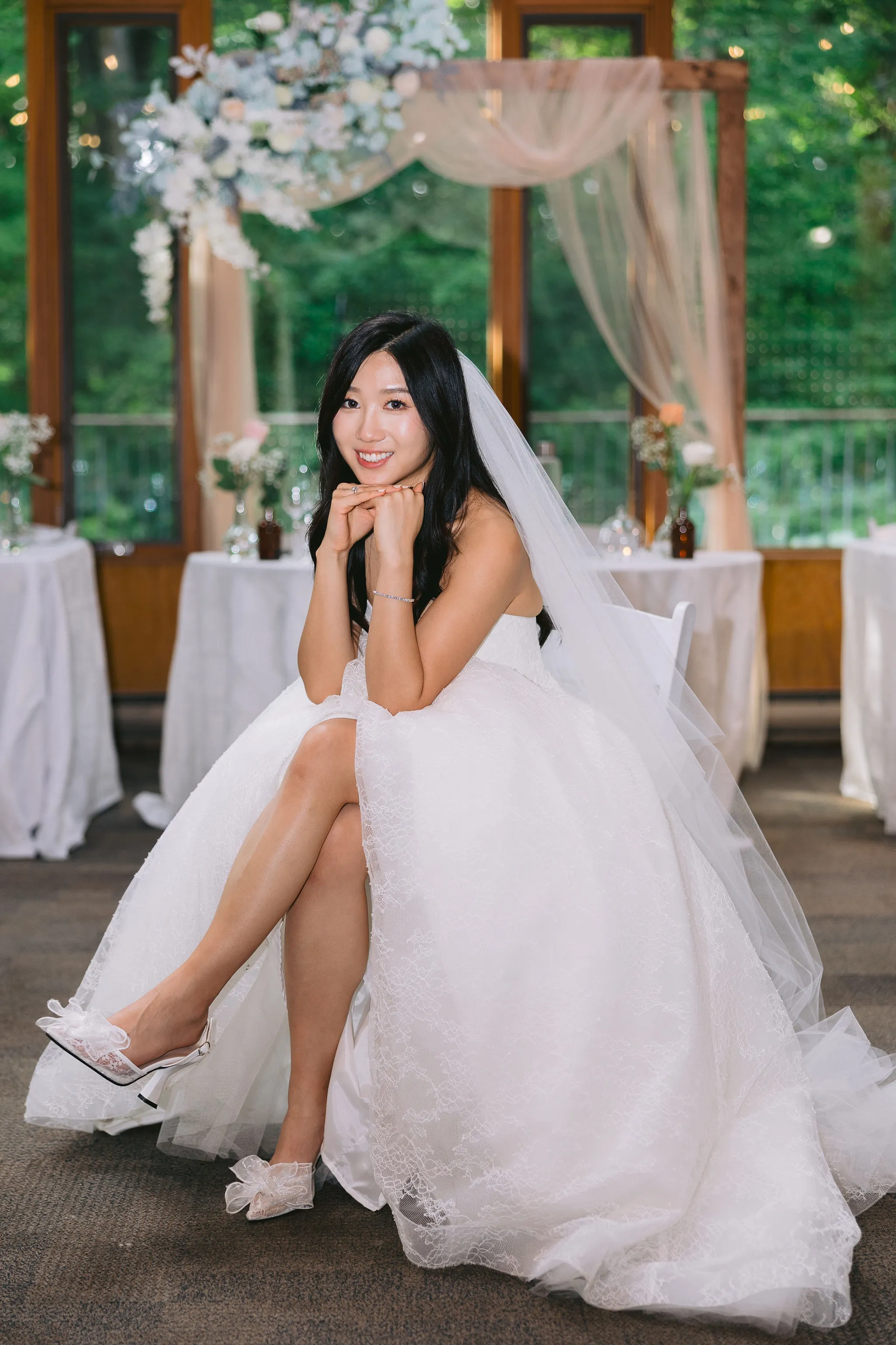 Emotional Kortright Centre wedding photo