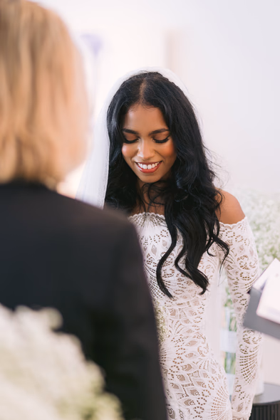 bride at Art Gallery of Ontario (AGO) wedding
