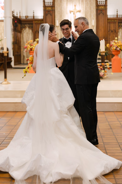 ceremony moment at St. Basil’s Catholic Parish