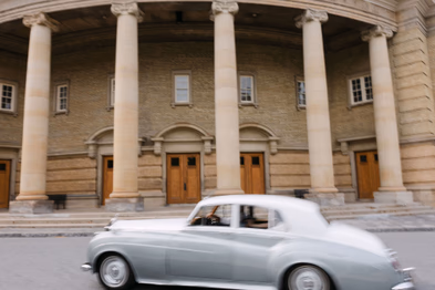 Timeless wedding photo at UofT
