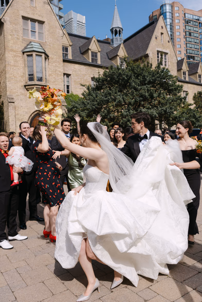 Luxury wedding photography St. Basil’s Catholic Parish