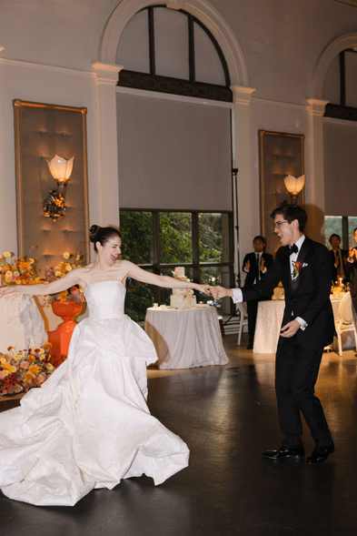reception grand entrance at Liberty Grand
