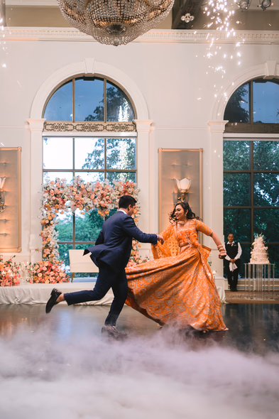 Luxury Indian wedding reception Toronto