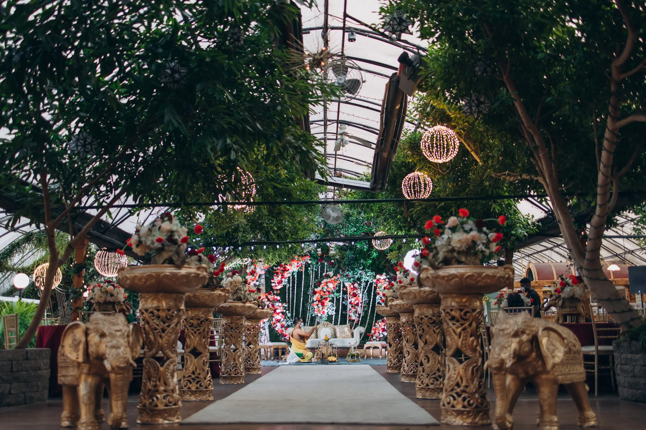 Madison Greenhouse tamil ceremony decor