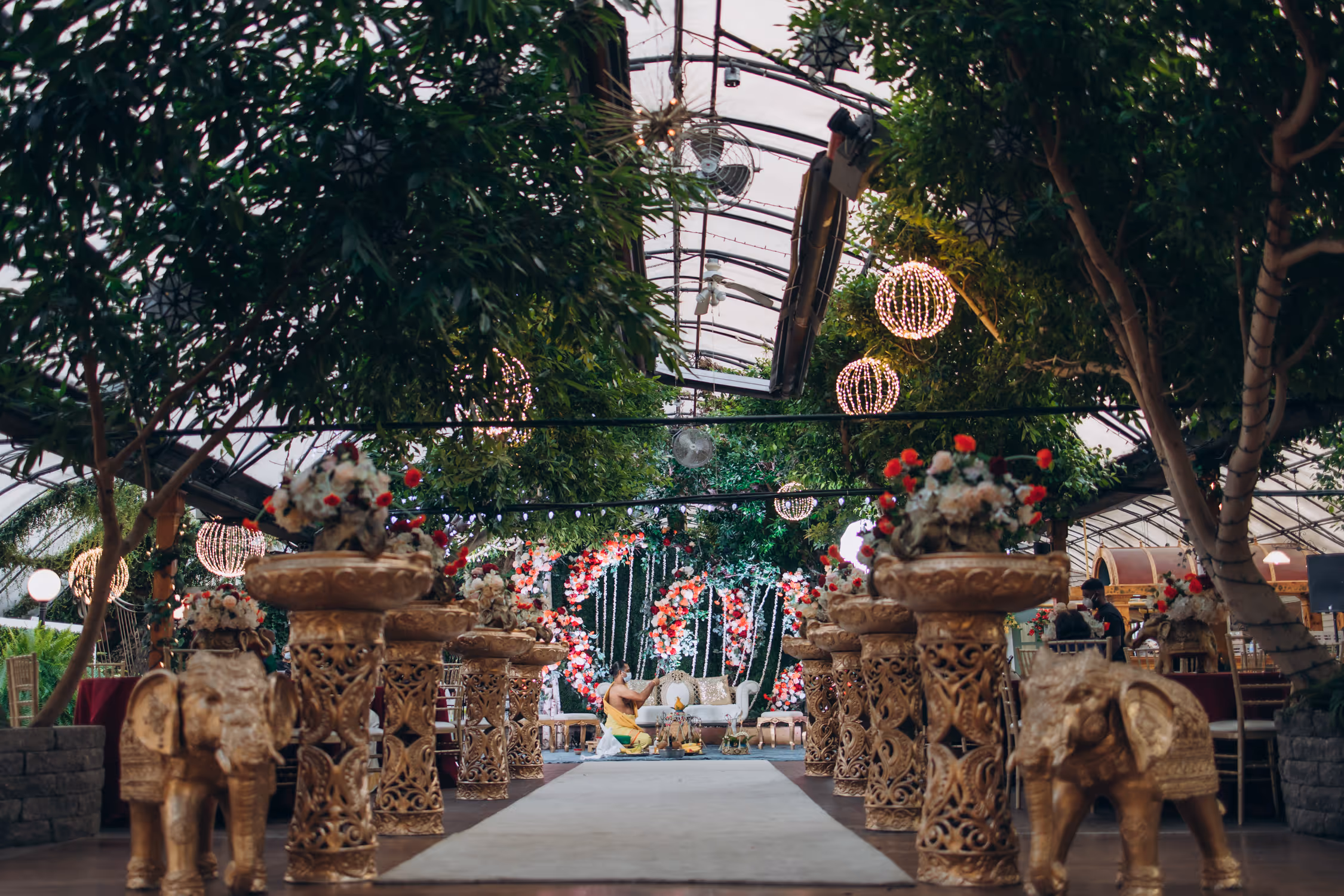 Madison Greenhouse tamil ceremony decor