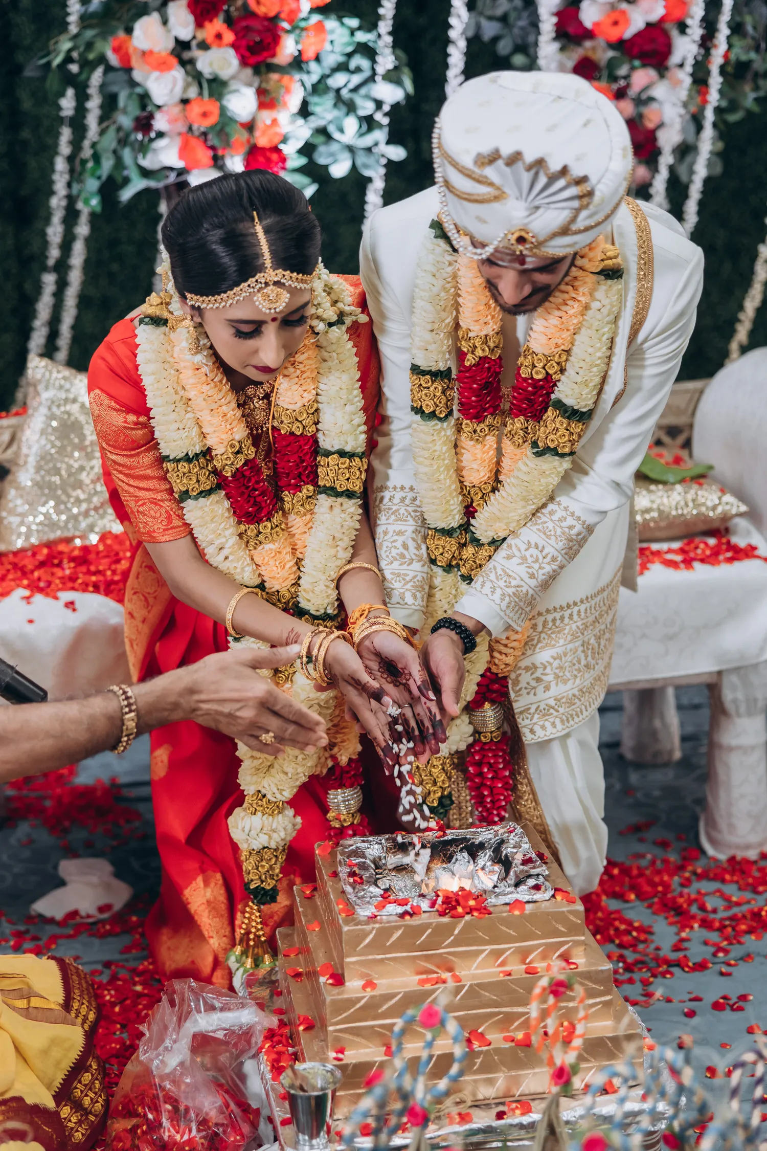 photo of tamil ceremony at Madison Greenhouse