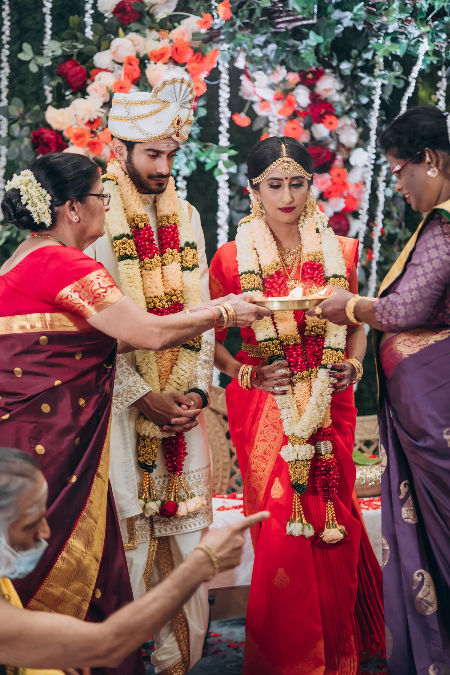 tamil wedding celebration at Madison Greenhouse