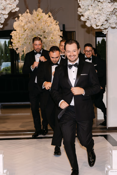 wedding reception floral decor at The Arlington Estate Vaughan — Astora Studio